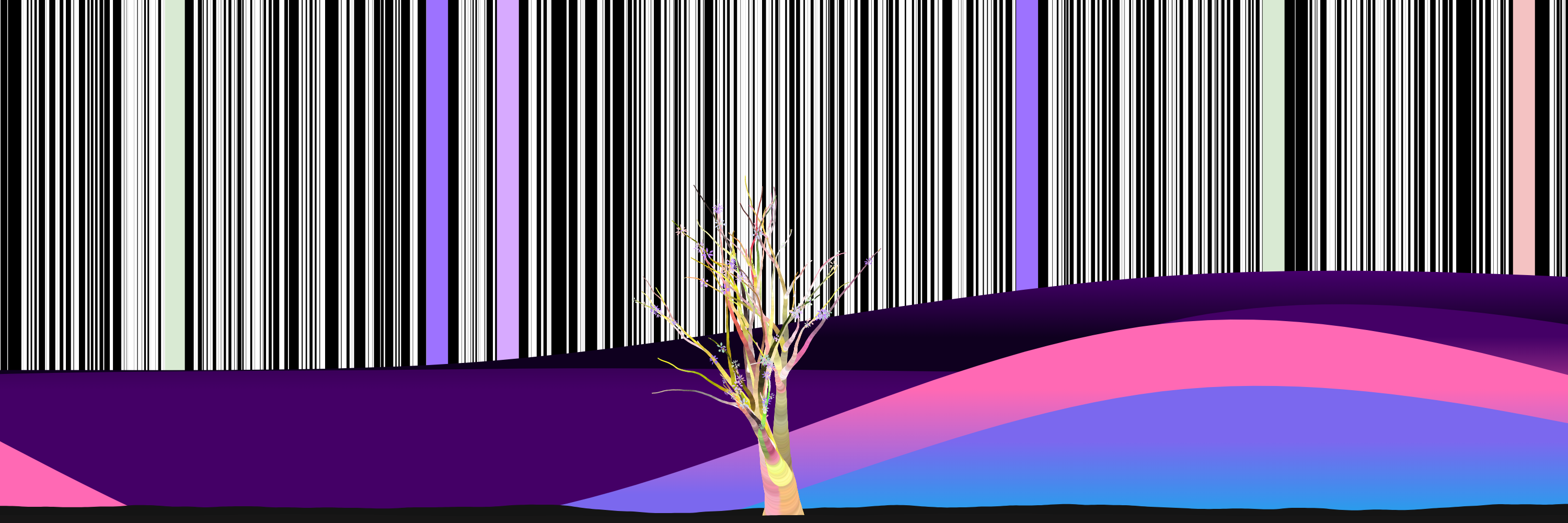 Coded Flowering Banner #086