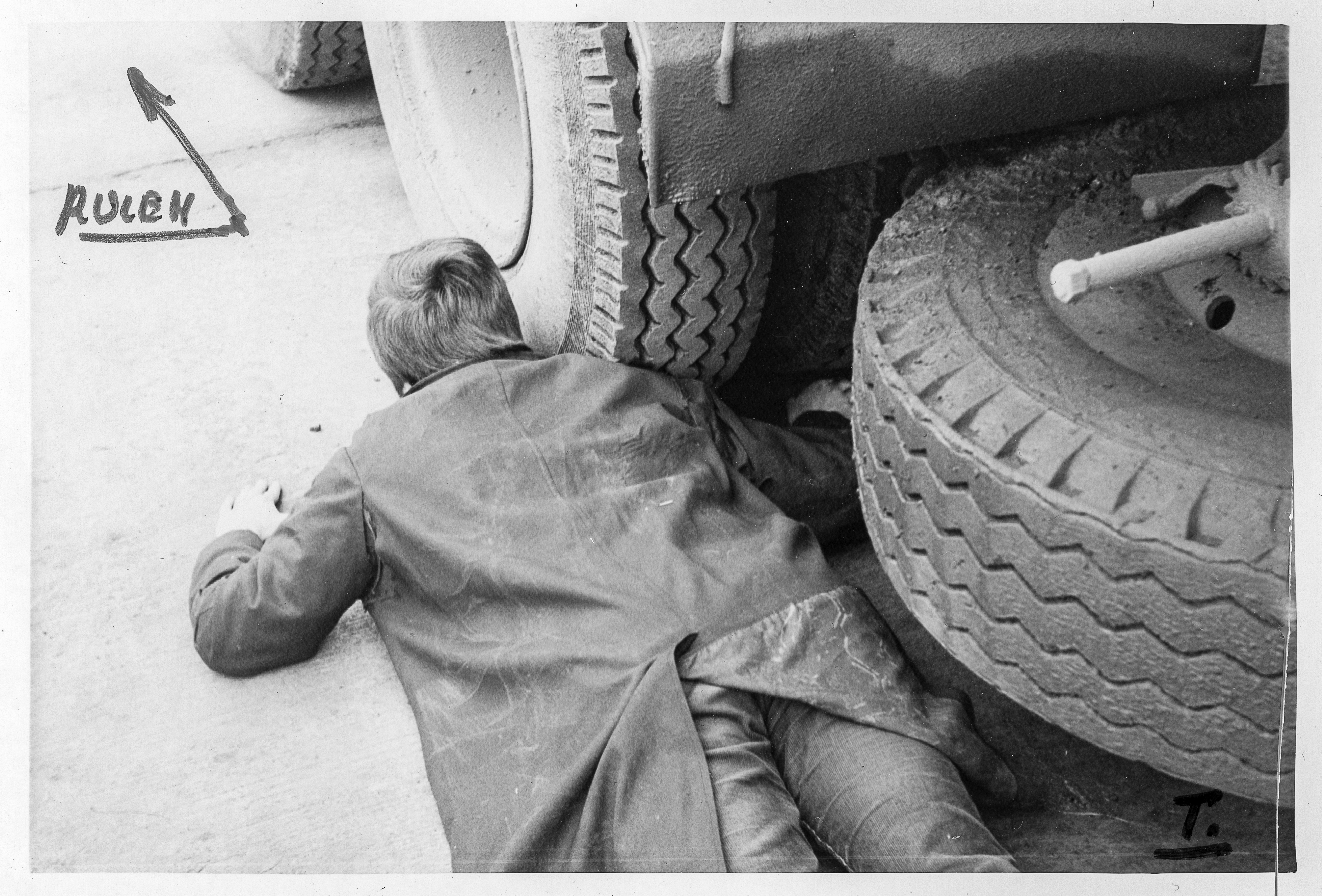 Yes, handbrake is on.