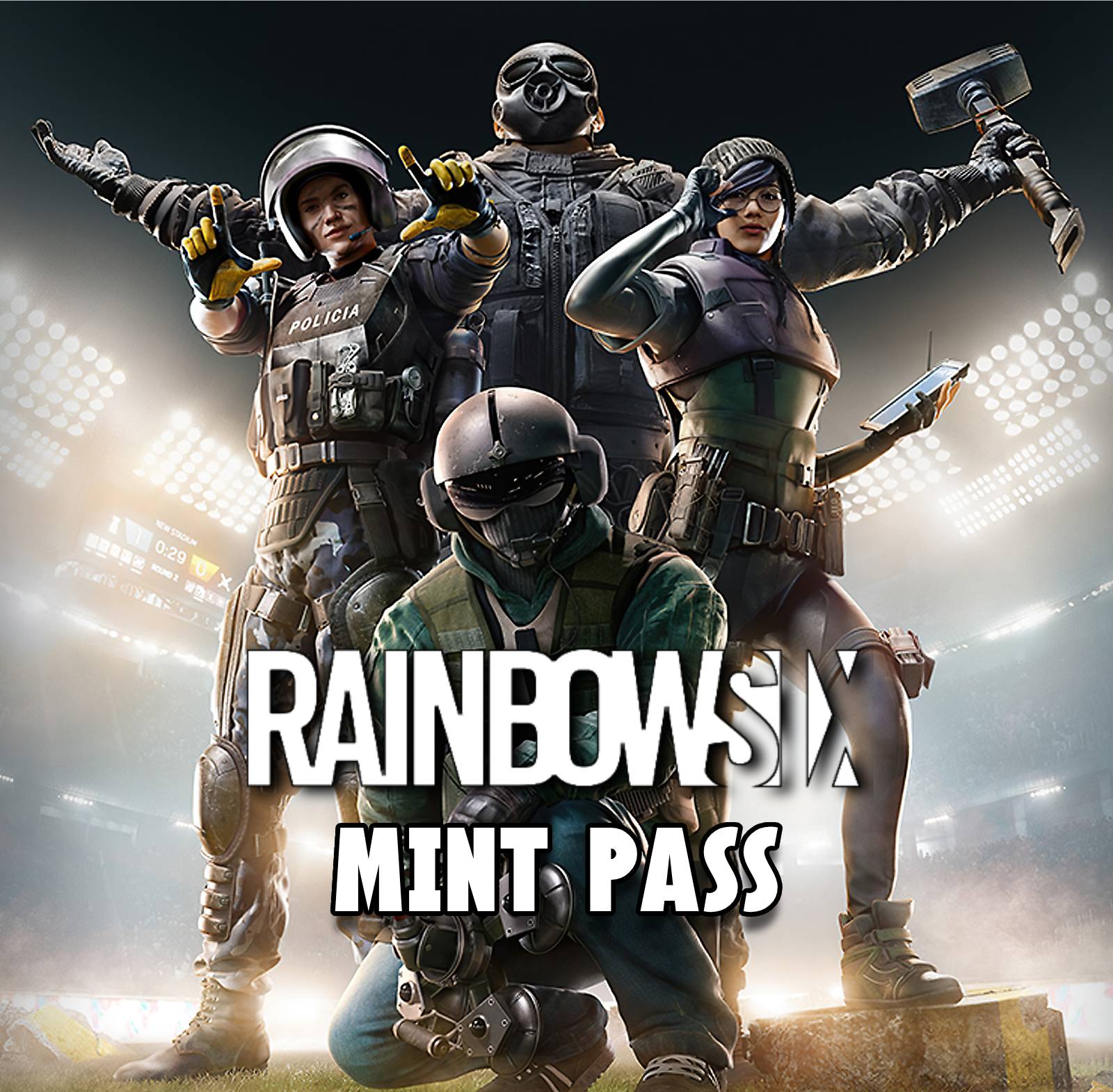 Rainbow6 Mint Pass #151