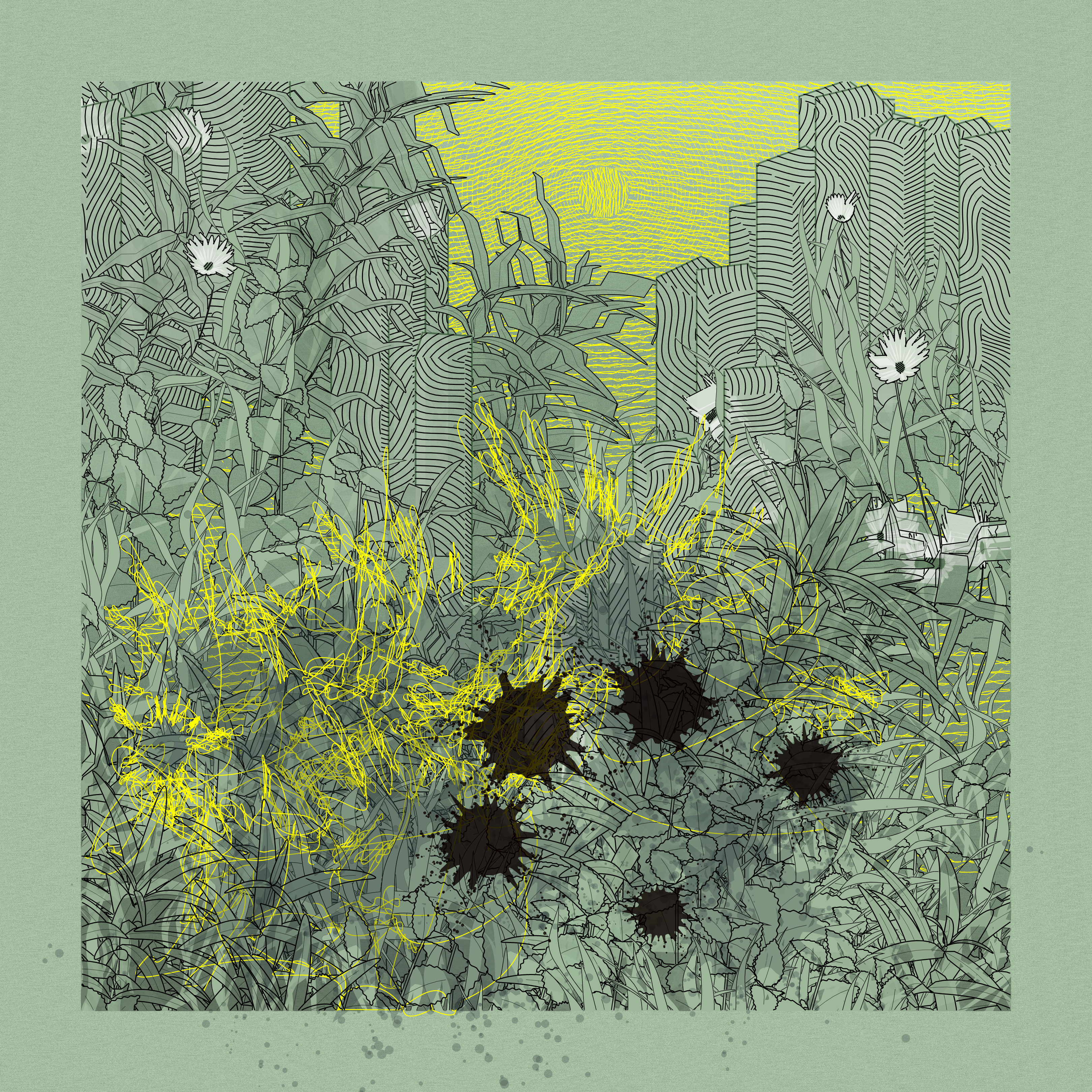 Landscape with Carbon Capture #10862