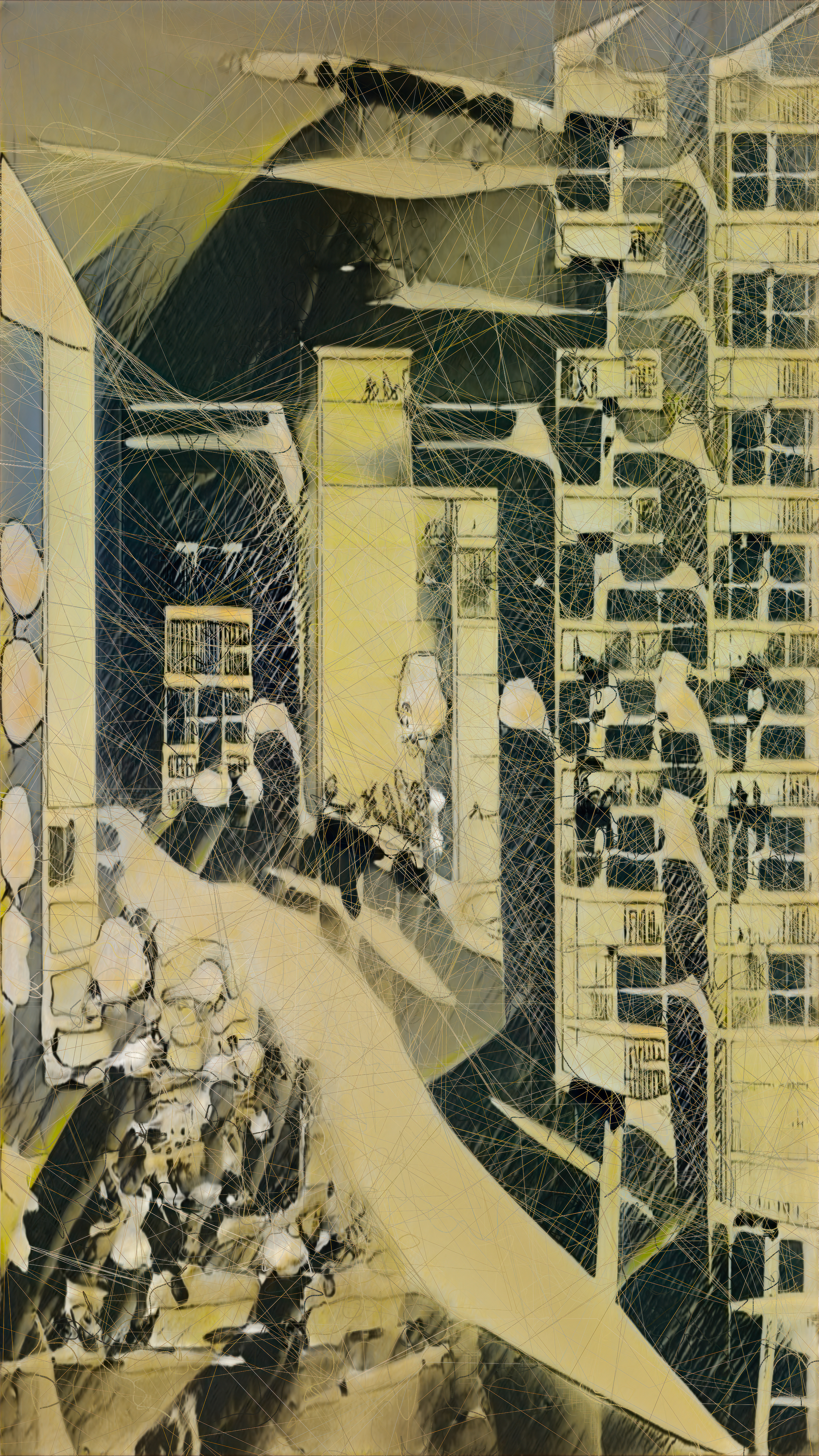 Unsupervised — Burned — Machine Hallucinations — MoMA Dreams #64