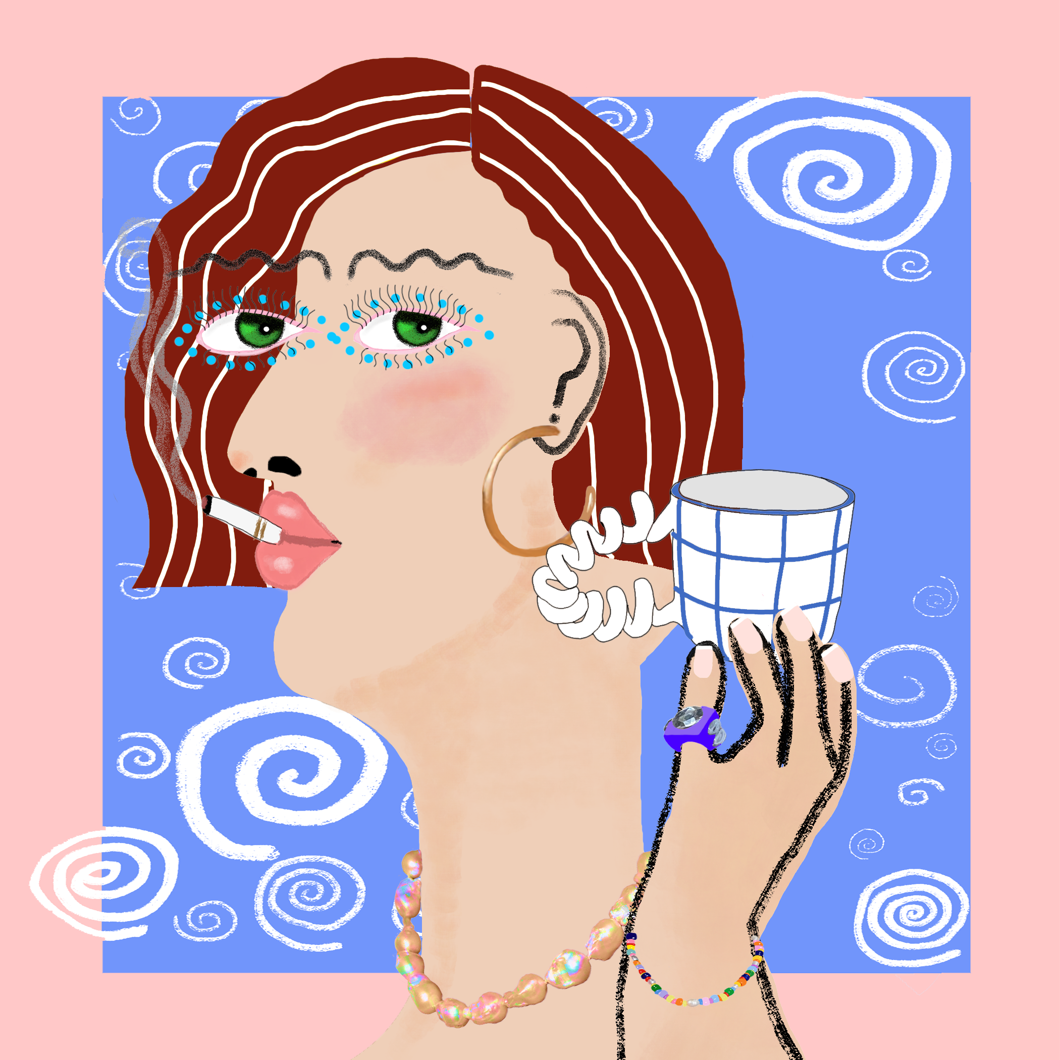 Women with Vases #44