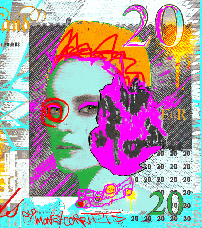 CORRUPTED CURRENCY (£20)