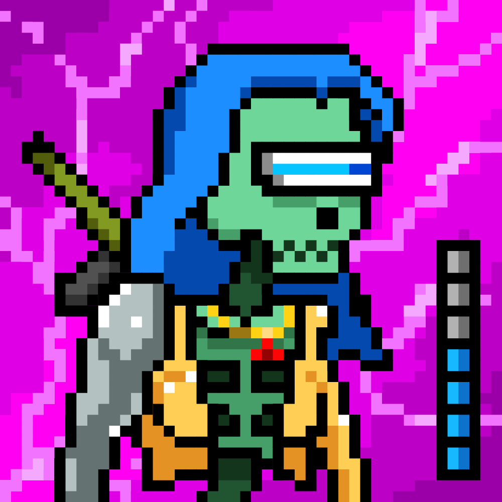 Ordinal Ladies Skull #2717