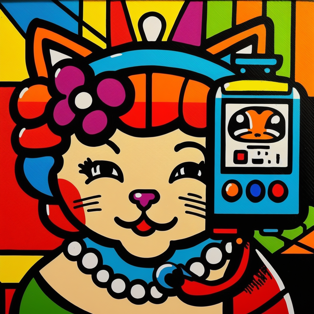 Calling Cute Cat #213