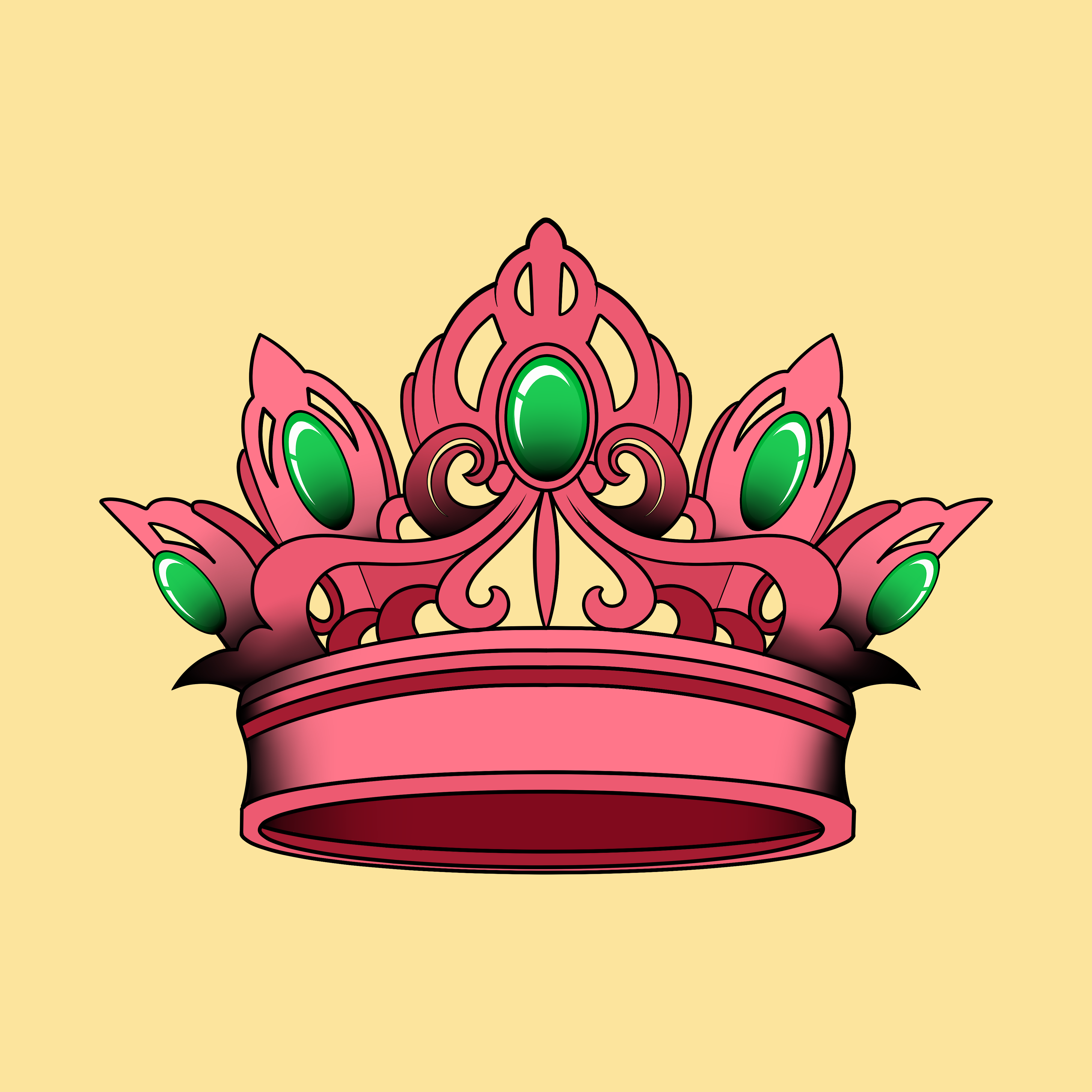LADY CROWN #7093