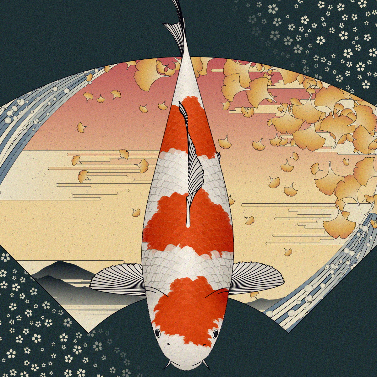 Carp and Seasons #4507