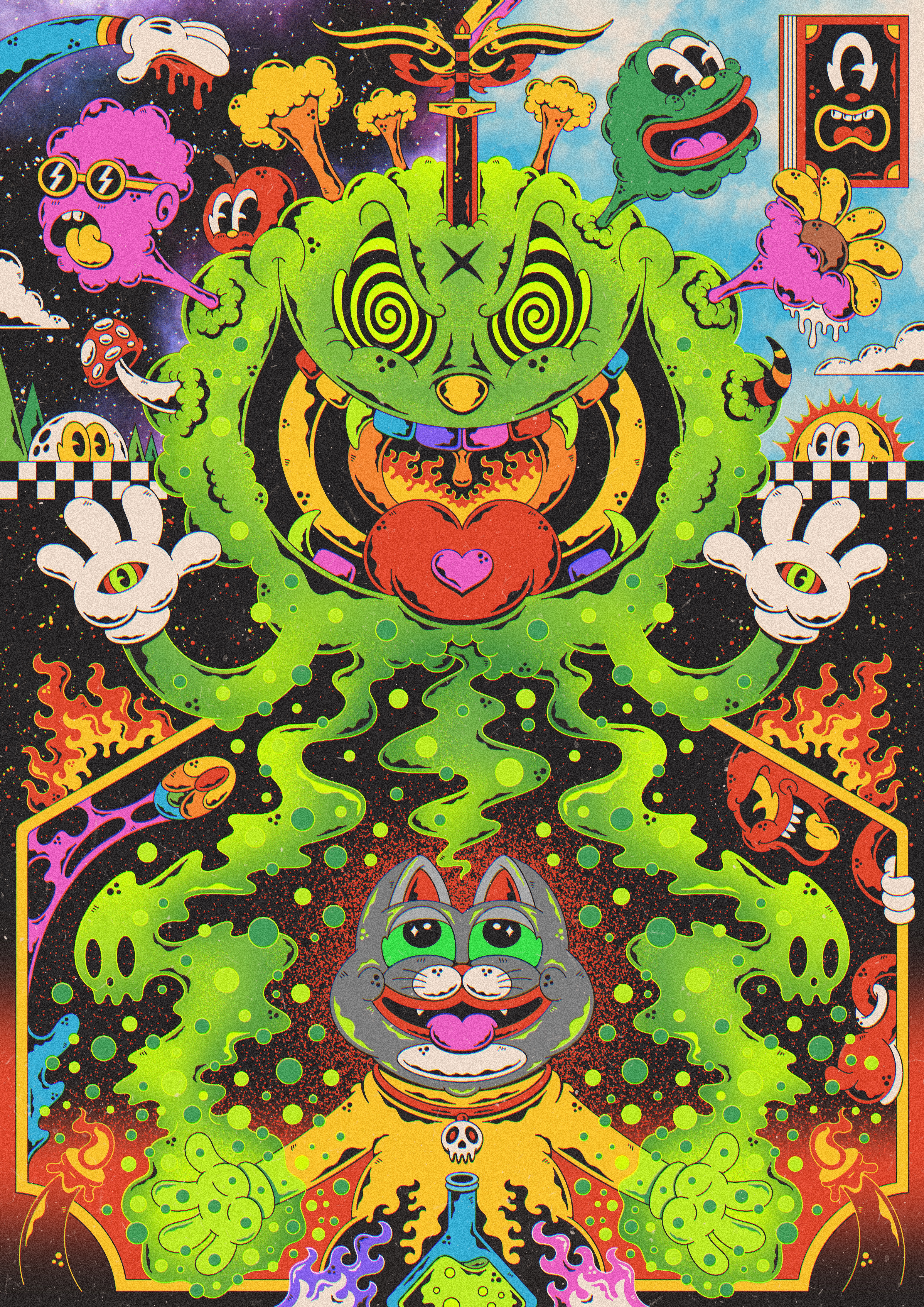 Pepecat the Mad Scientist: Formula of Chaos