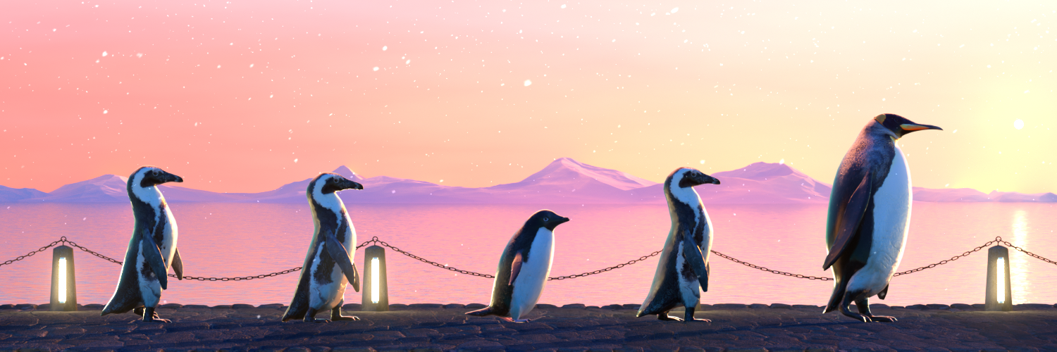 Five Penguins #440
