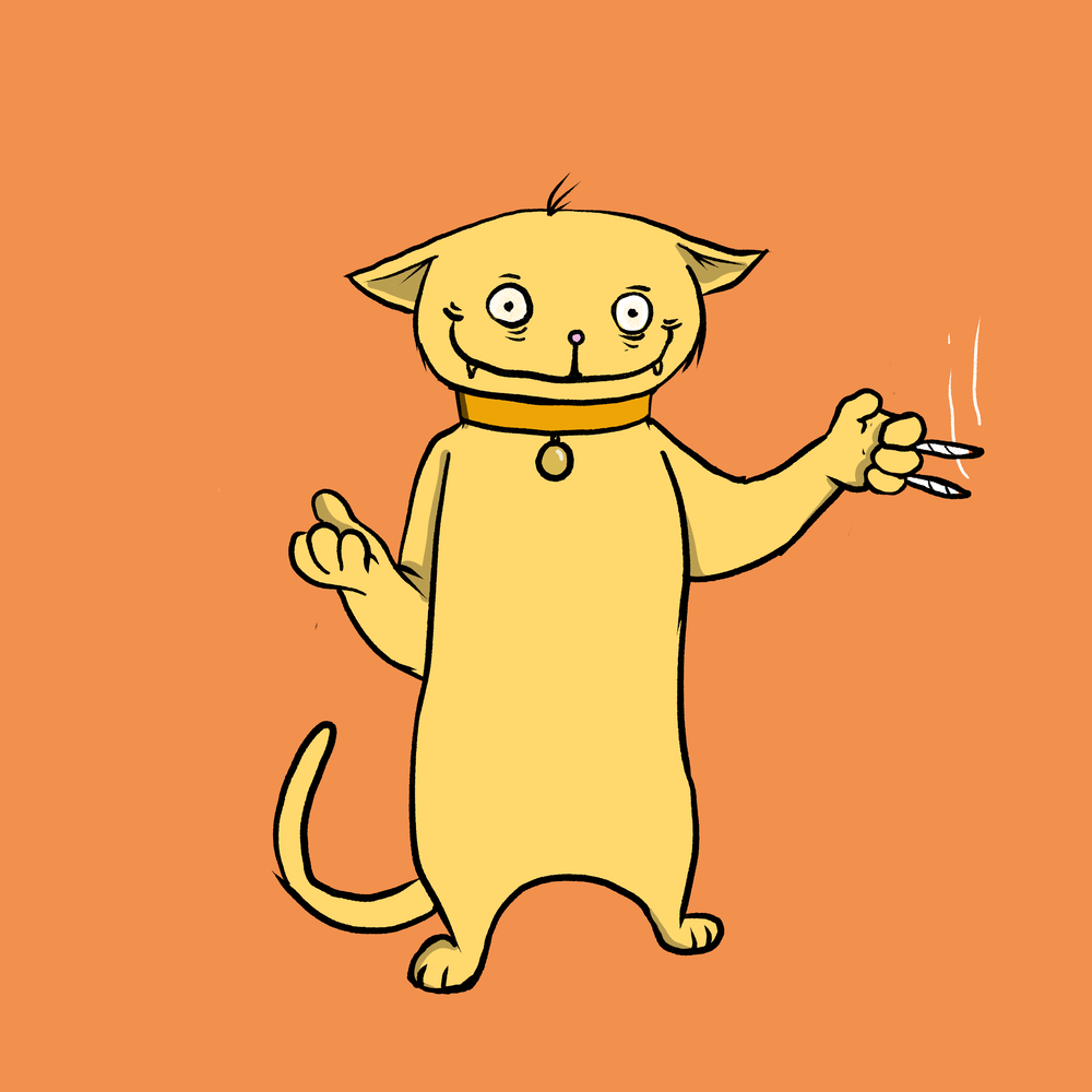 Blazed Cat #6988