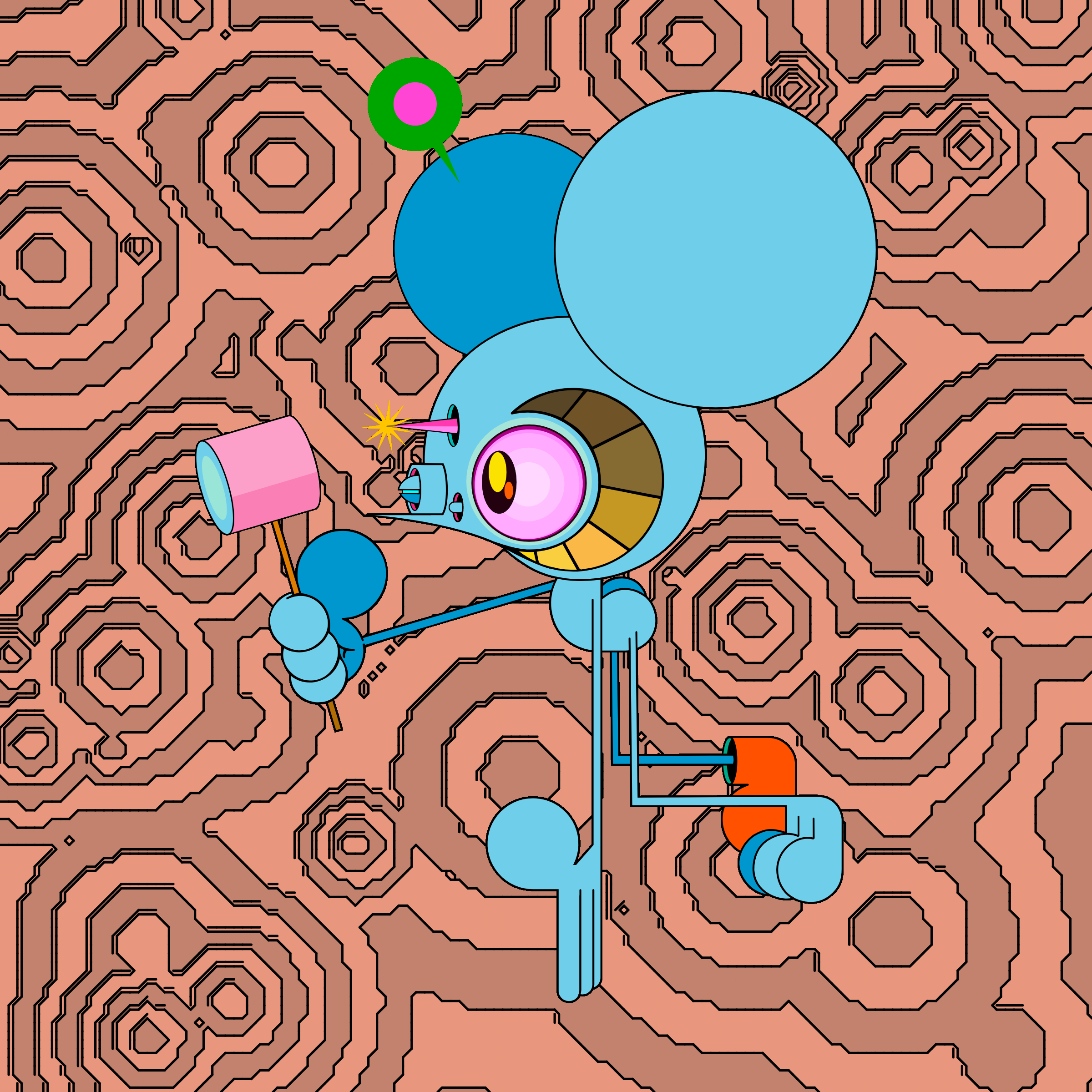 Neogen Space Monkeys #90