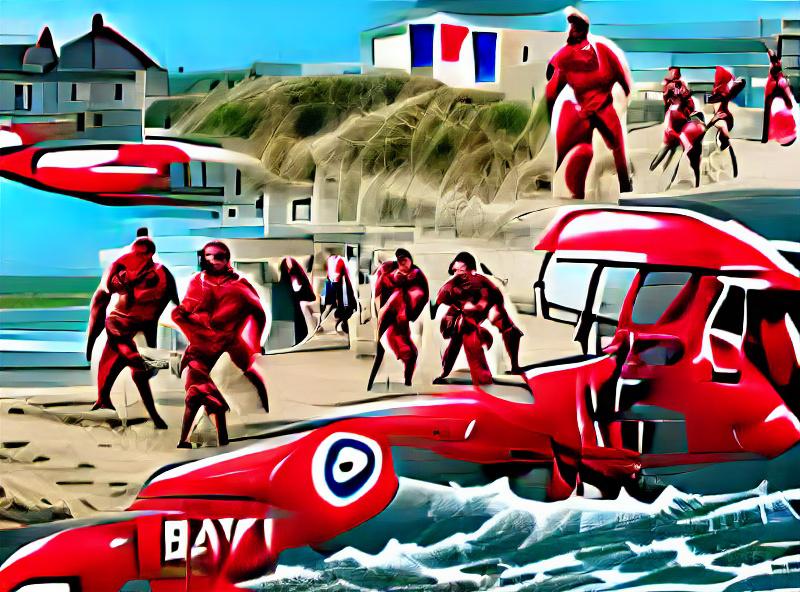 Baywatch Invading Normandy