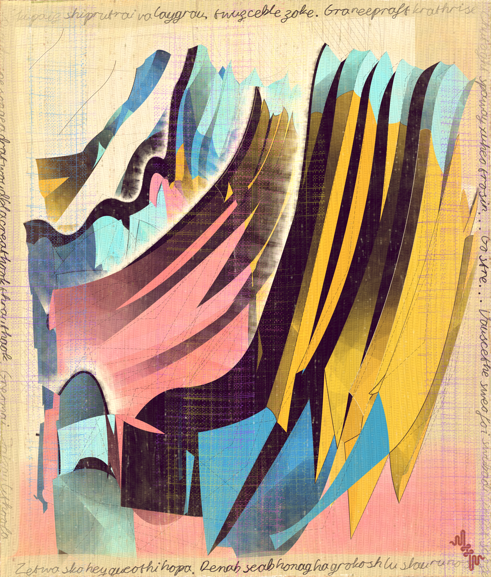 Amplitudes of Canvas #422