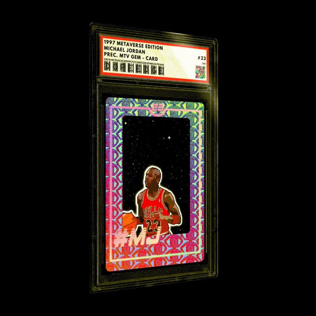 Michael Jordan - Basketball Crypto Card Collectible #nft