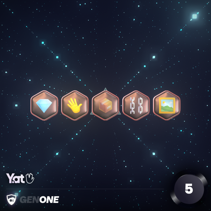 💎👋📦⛓️🖼️ | Diamond Hand Blockchain Art