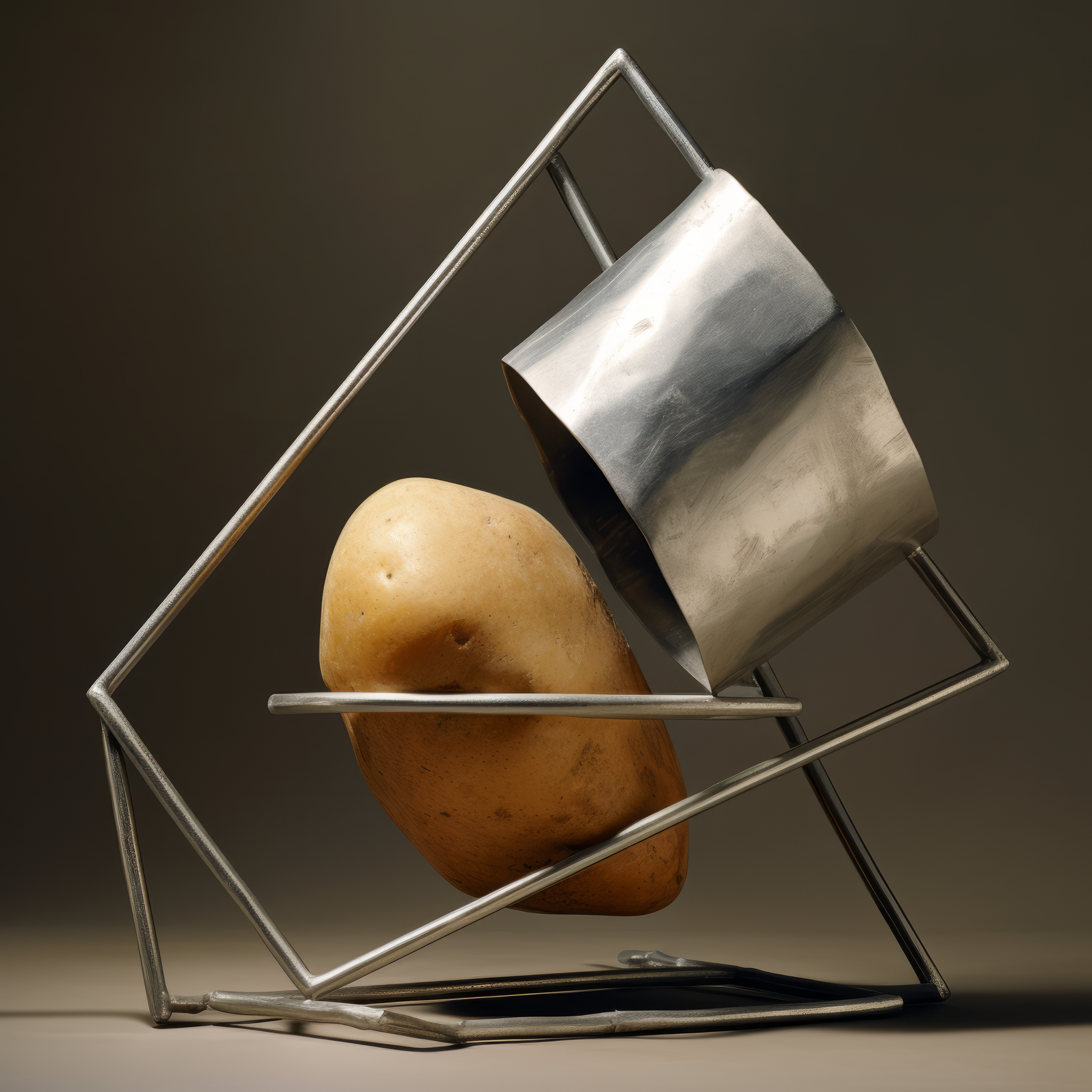 Geometric Repose: The Potato in Constructivist Balance