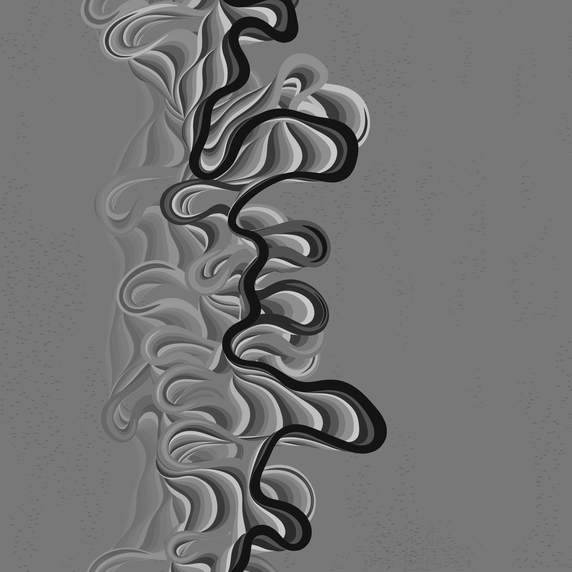 Ancient Courses of Fictional Rivers #28