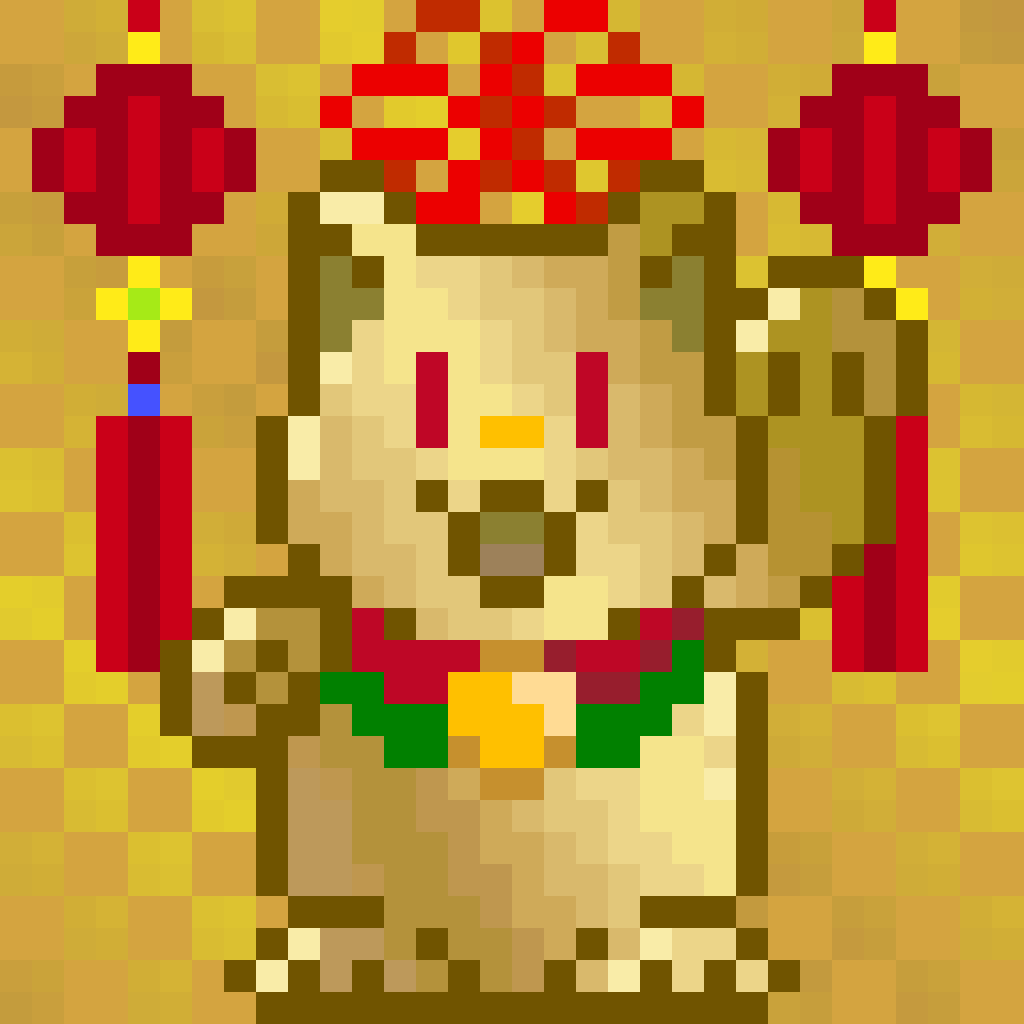 Murakami Lucky Cat Coin Bank Feeding Game: Gold