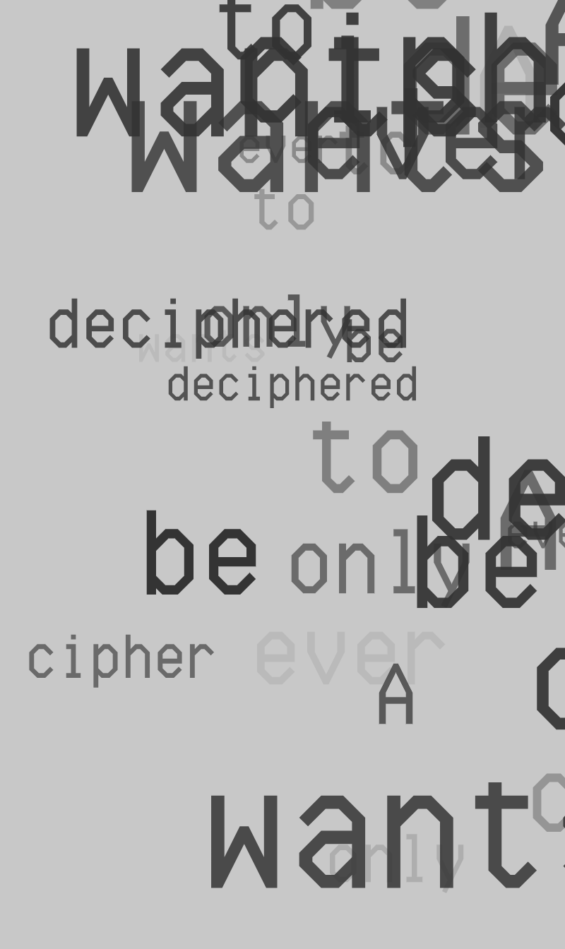 CRYPTIC POEMS #41 | AOLS #234