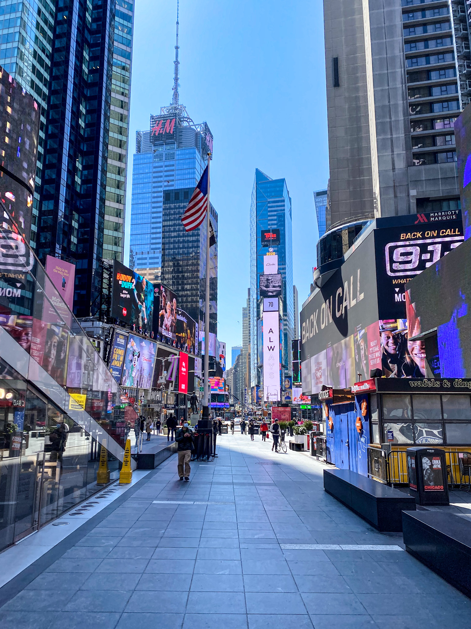 Empty NYC... Pandemic Times Square