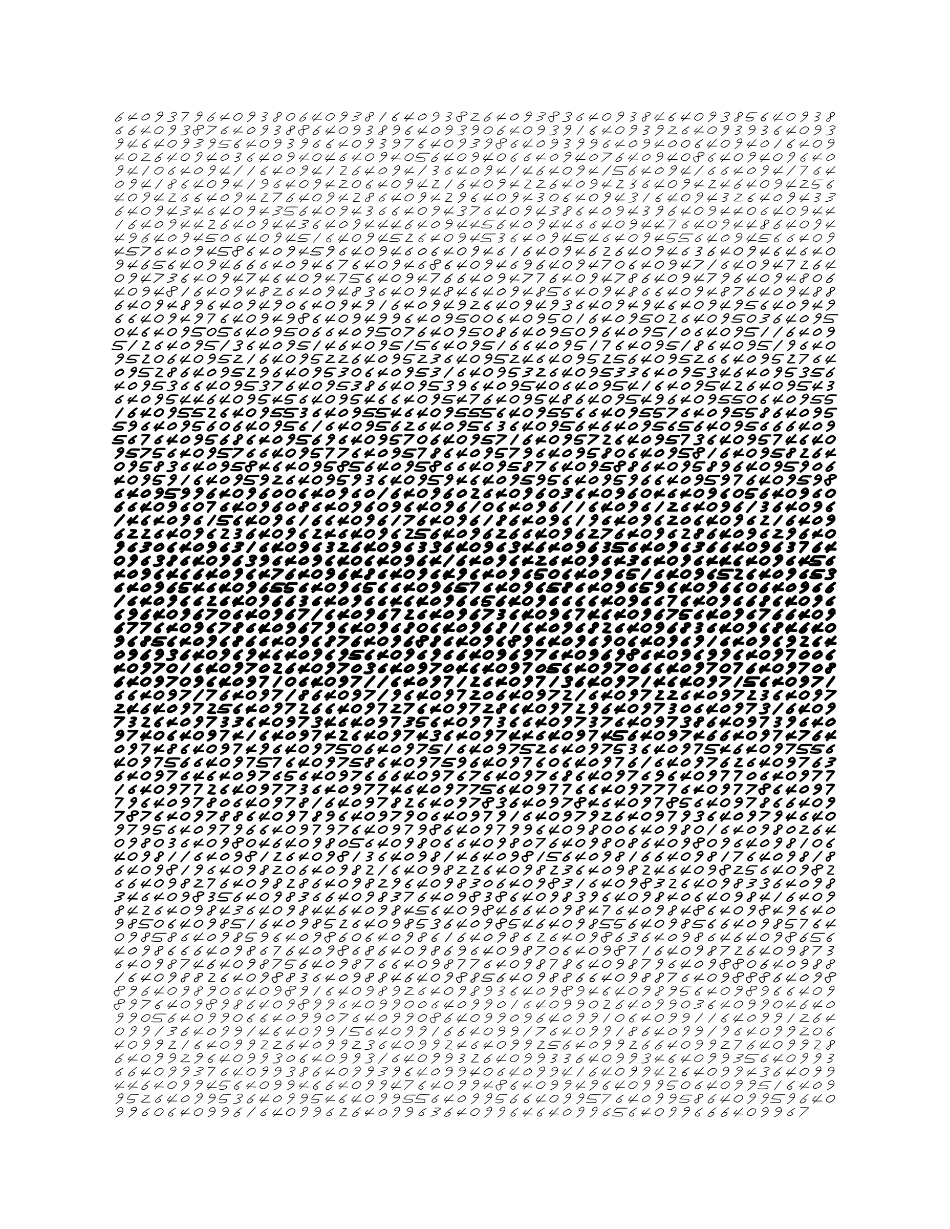 Endless (5,607,250 to Infinity) #2768