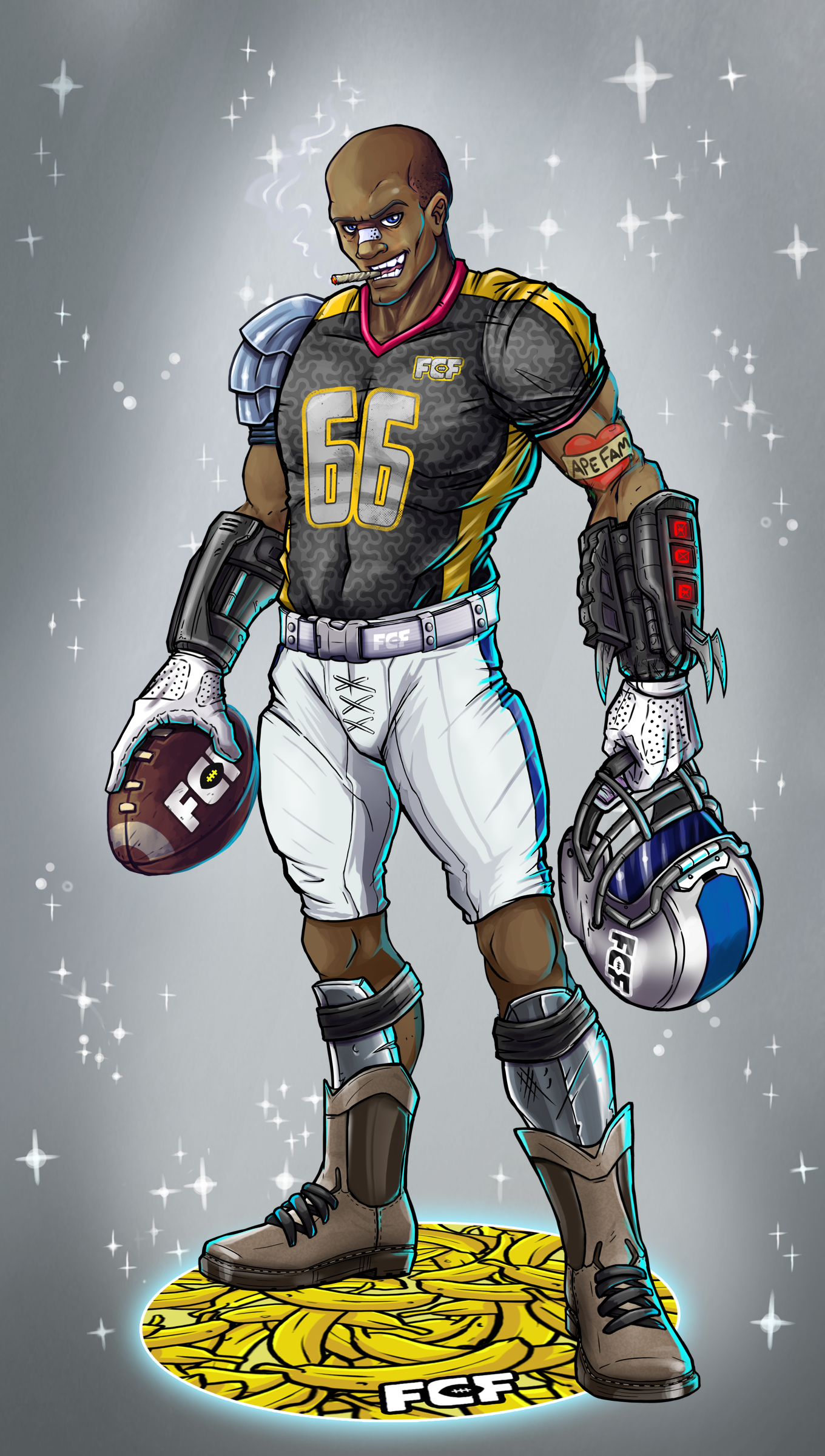 FCF Ballerz: Bored Apes #340