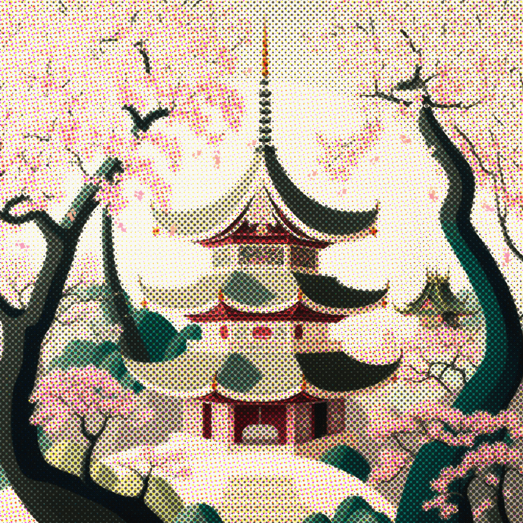 Animated Peaceful Pagoda #3/50