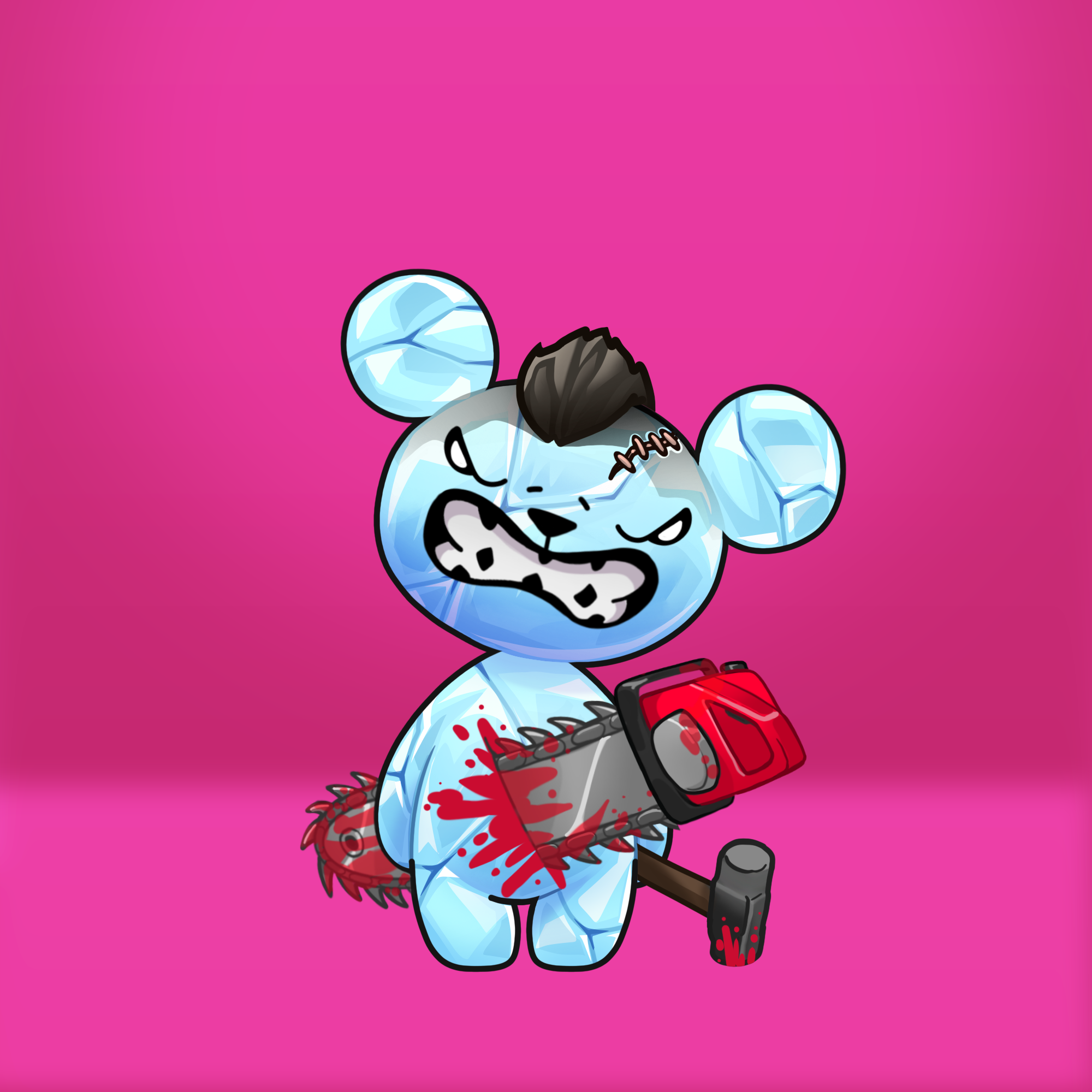 Evil Teddy Bear #4075