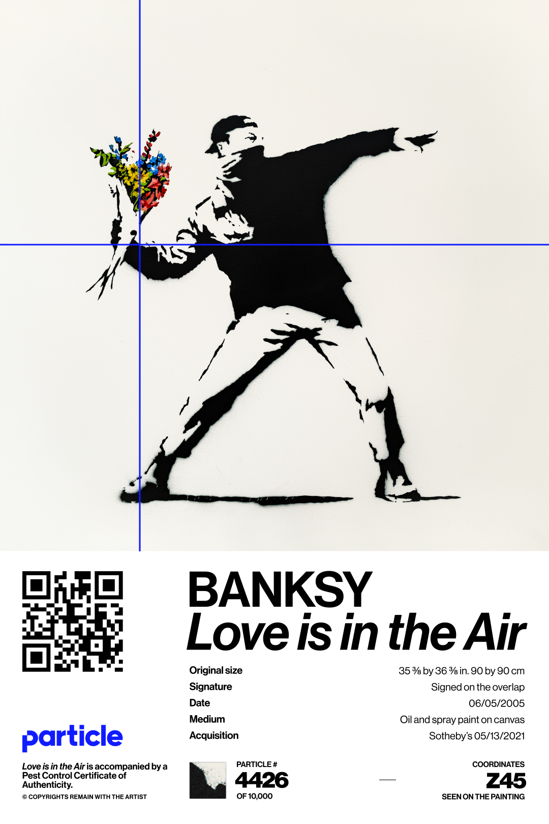 Banksy | Love Is In The Air #4426