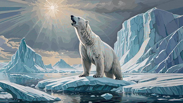 White Noise - Echoes of the North - Animated Fly-Out Version (MP4 Video) 