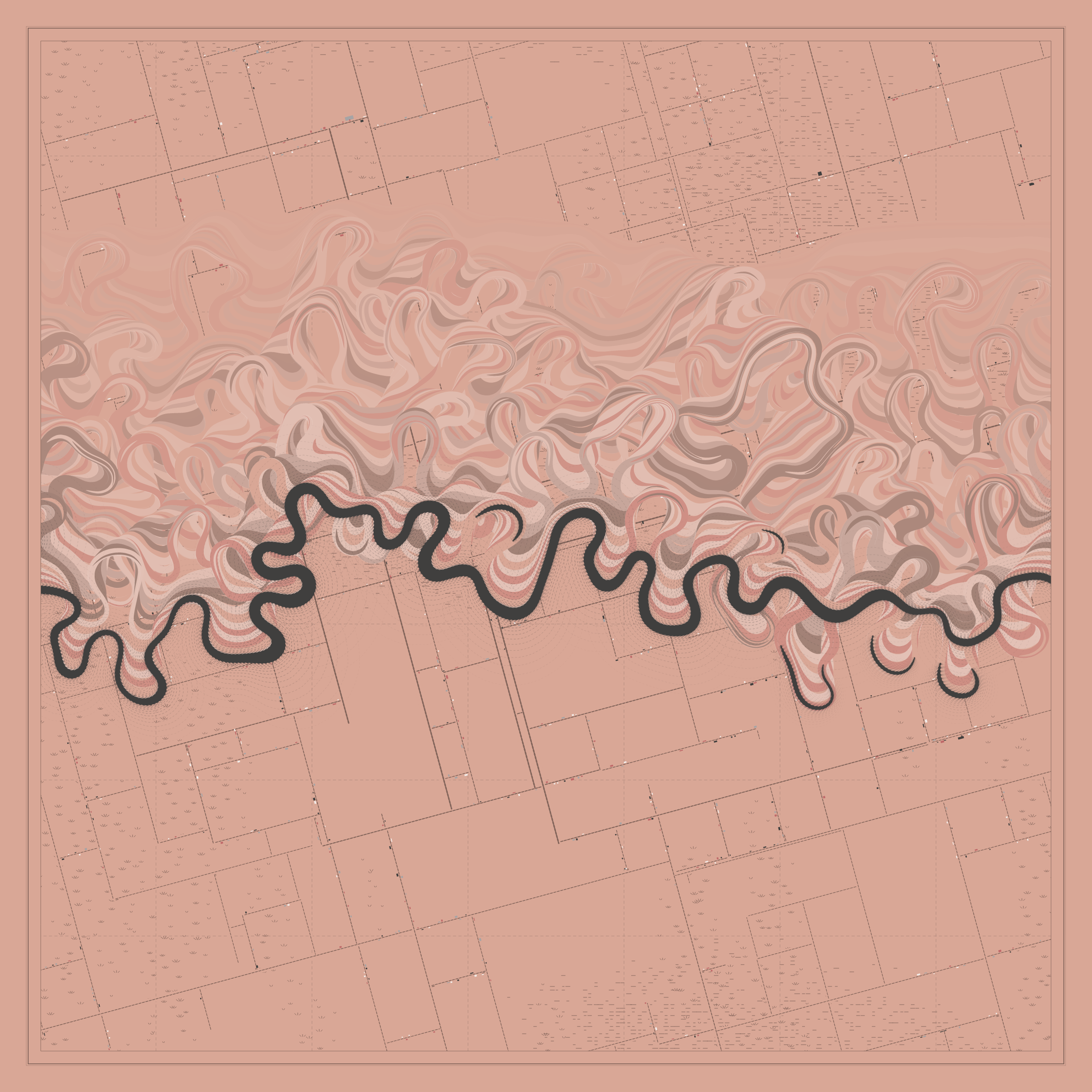 Ancient Courses of Fictional Rivers #797