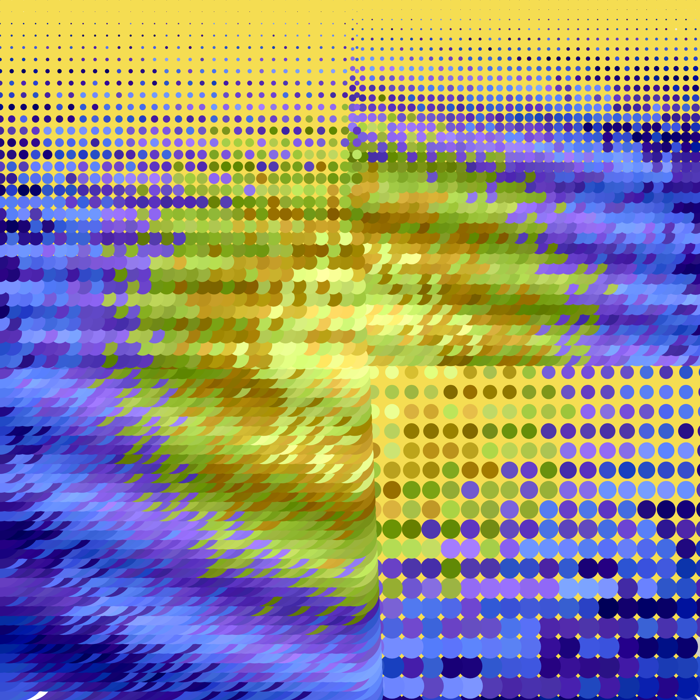 Dot Matrix Gradient Study #17