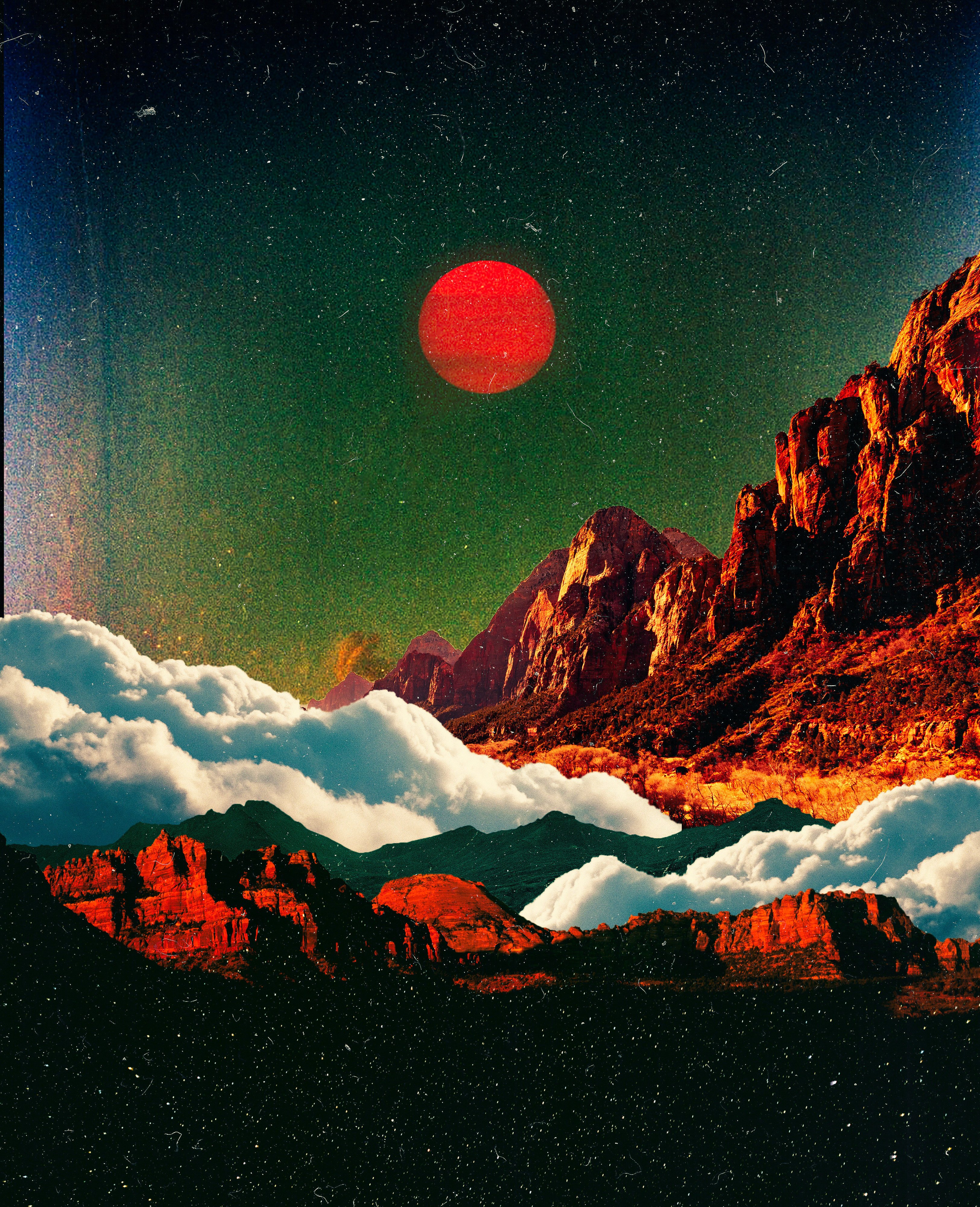 Acidic Landscape, 2022