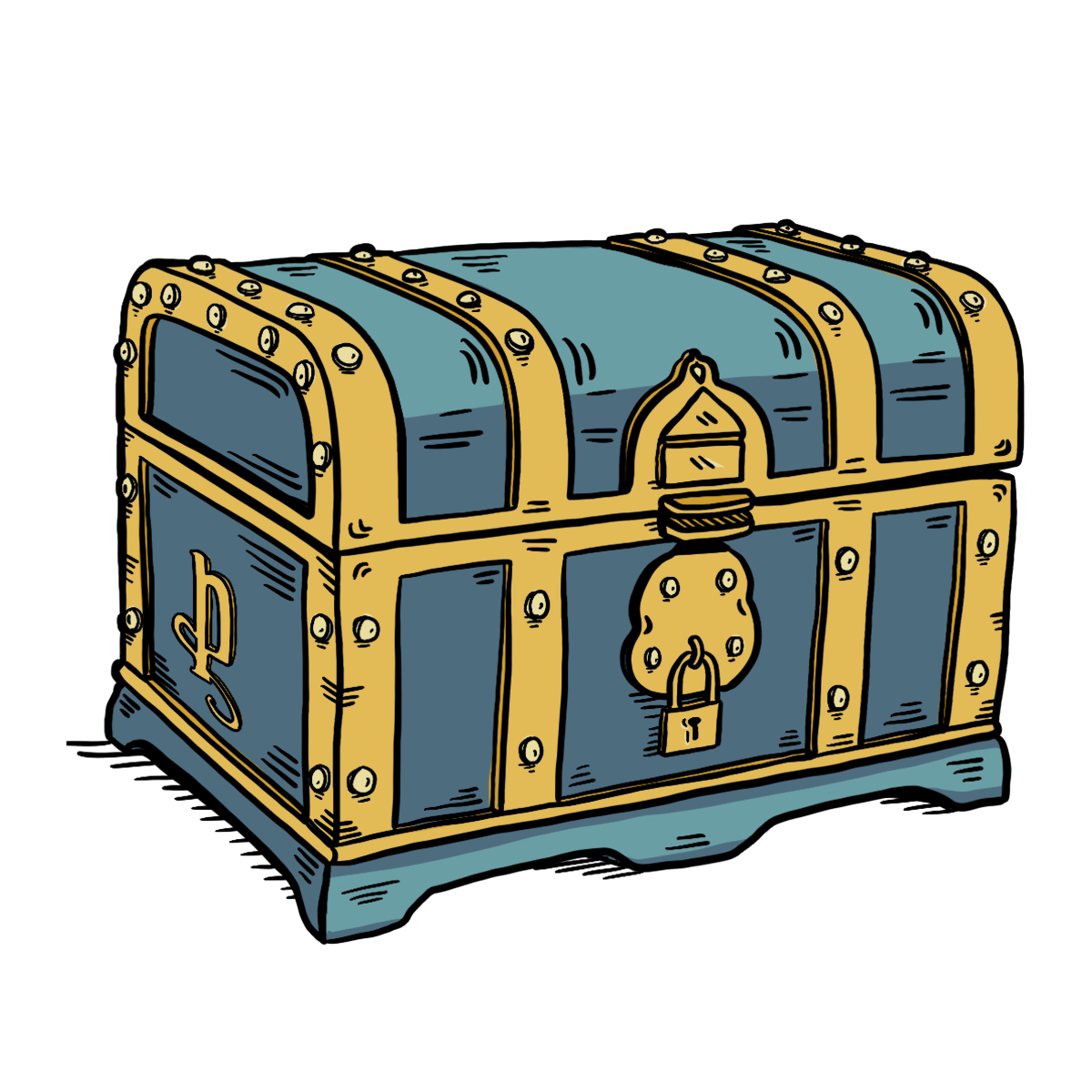 Sapphire Treasure Chest