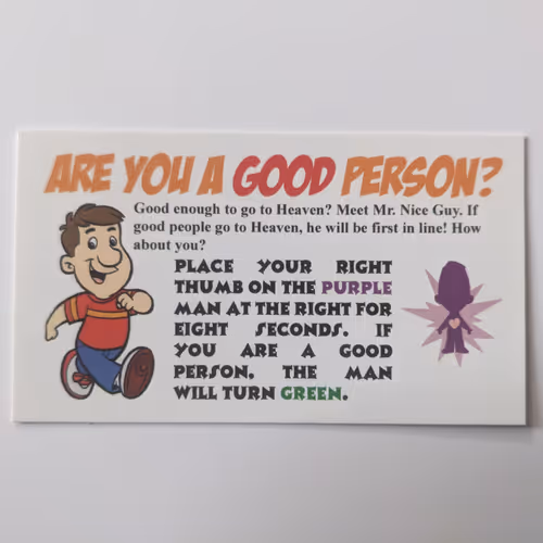 Are You A Good Person?