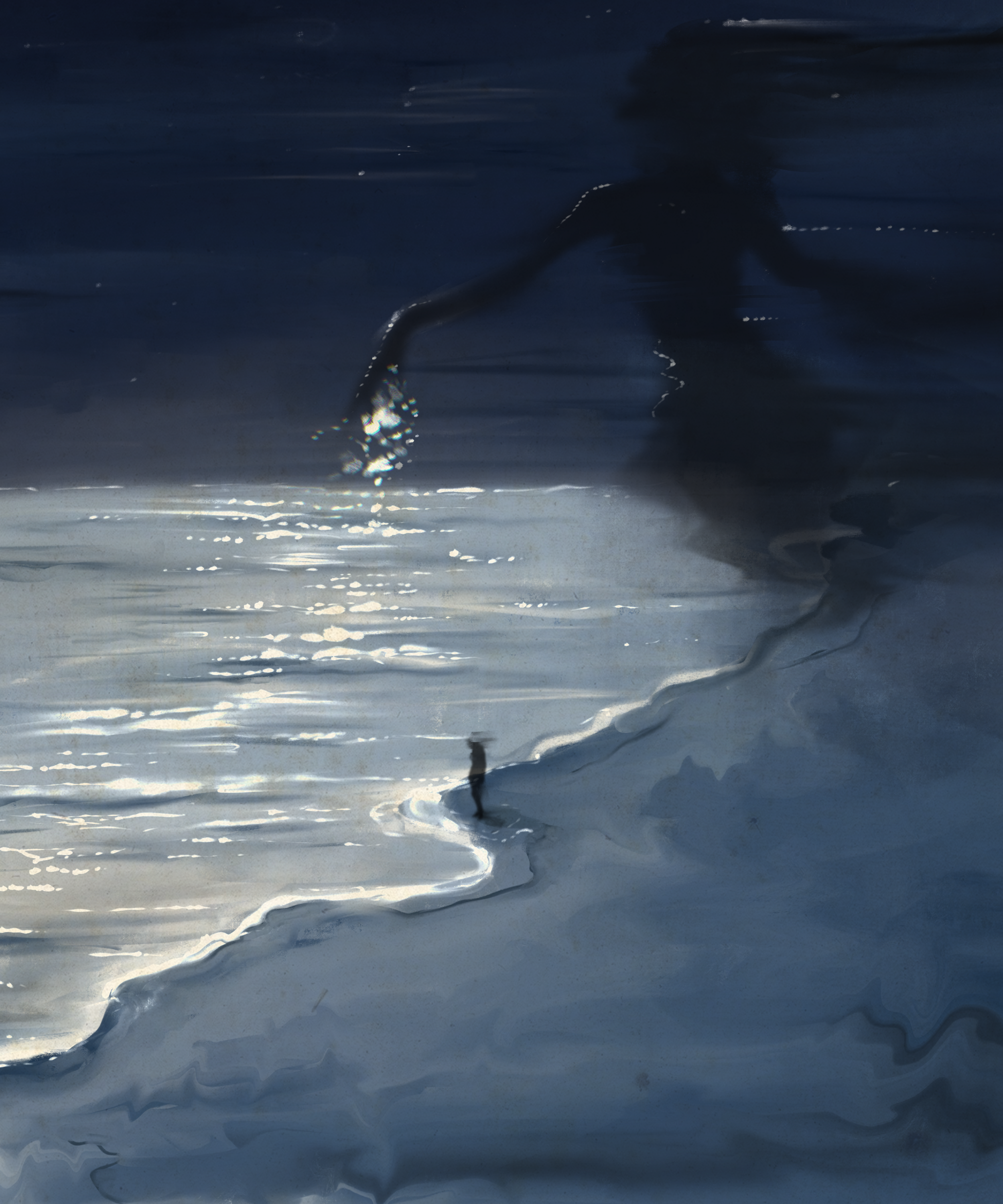 At the edge of the night..