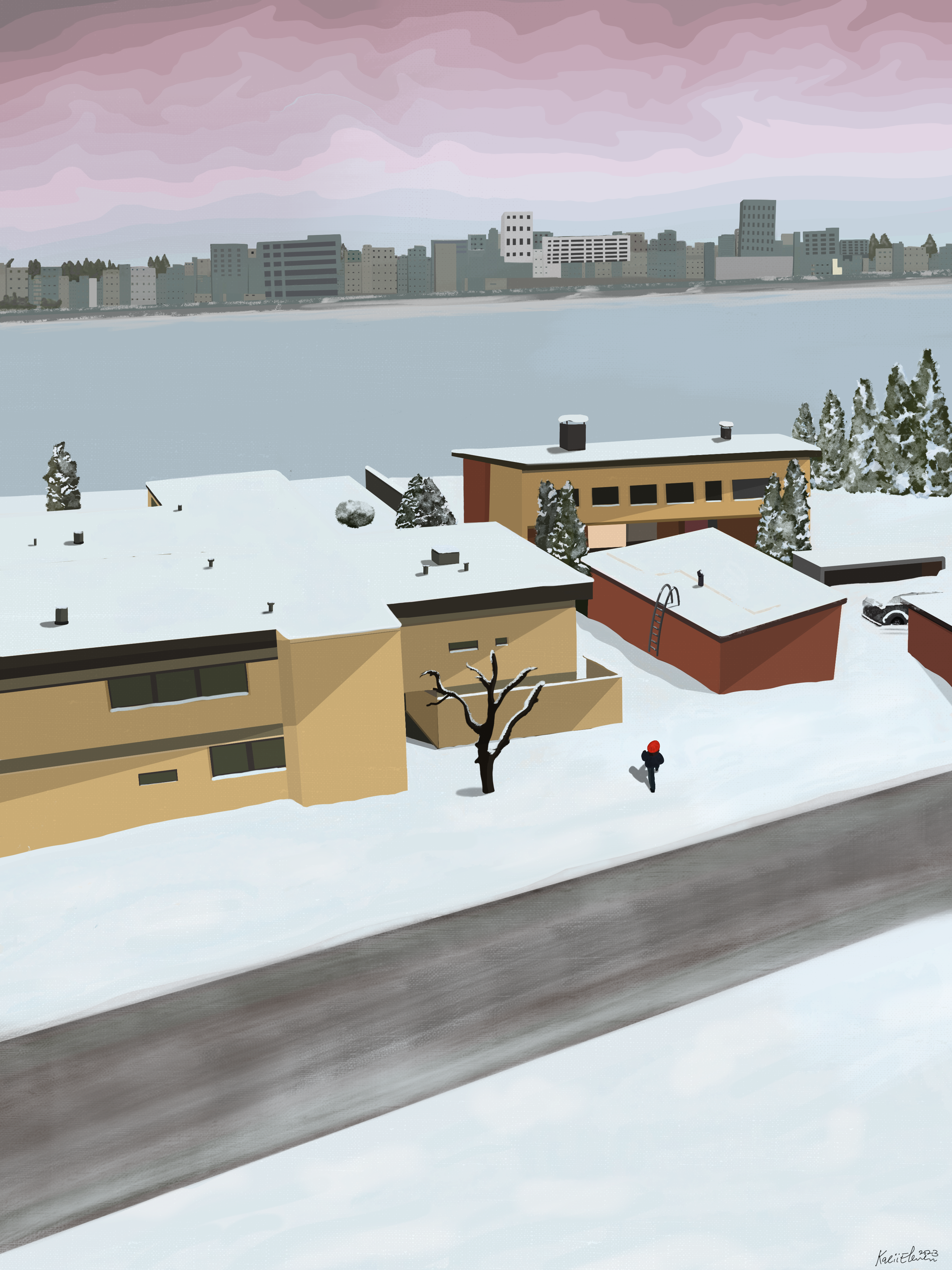 Espoo on the other side