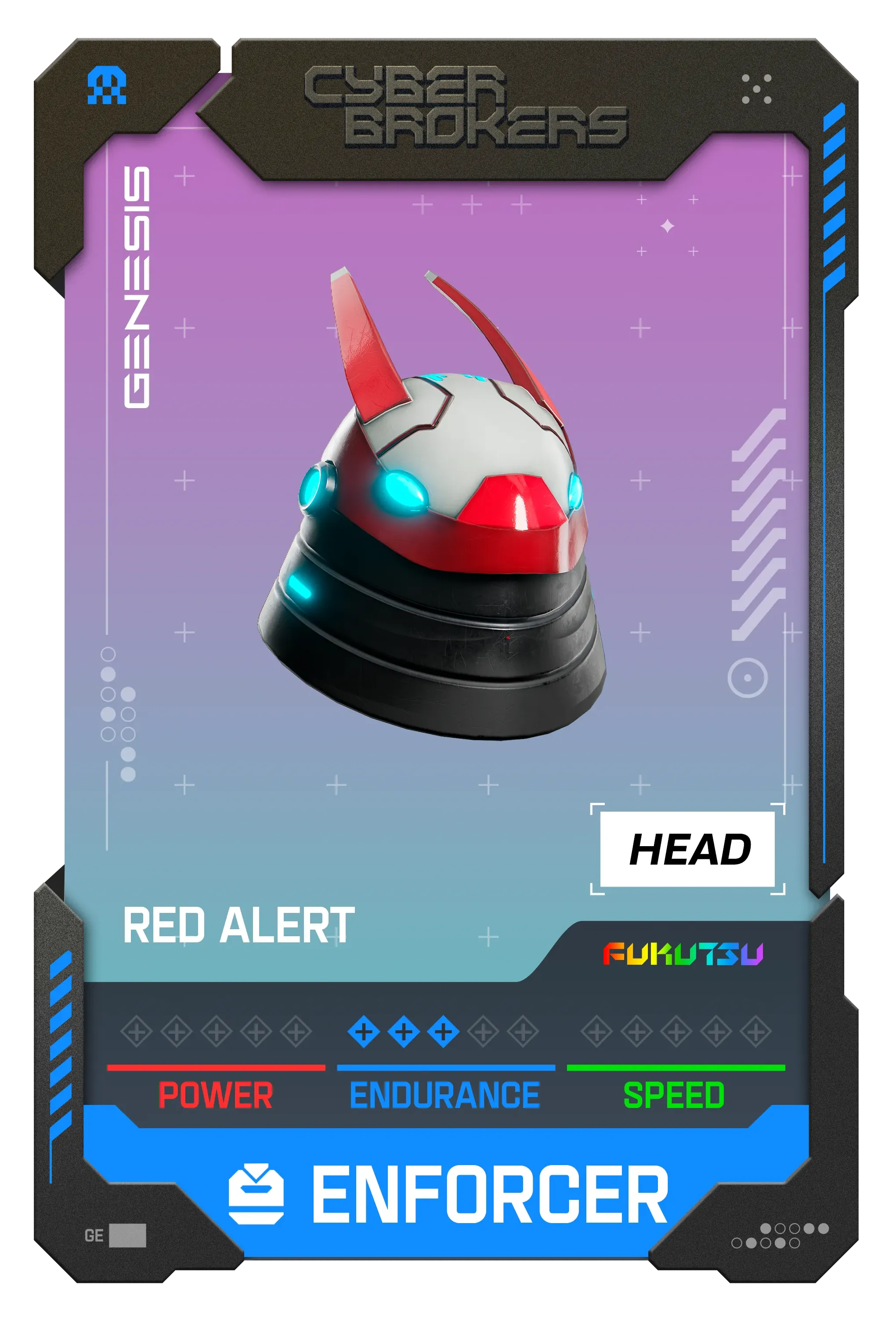Red Alert Enforcer Head 