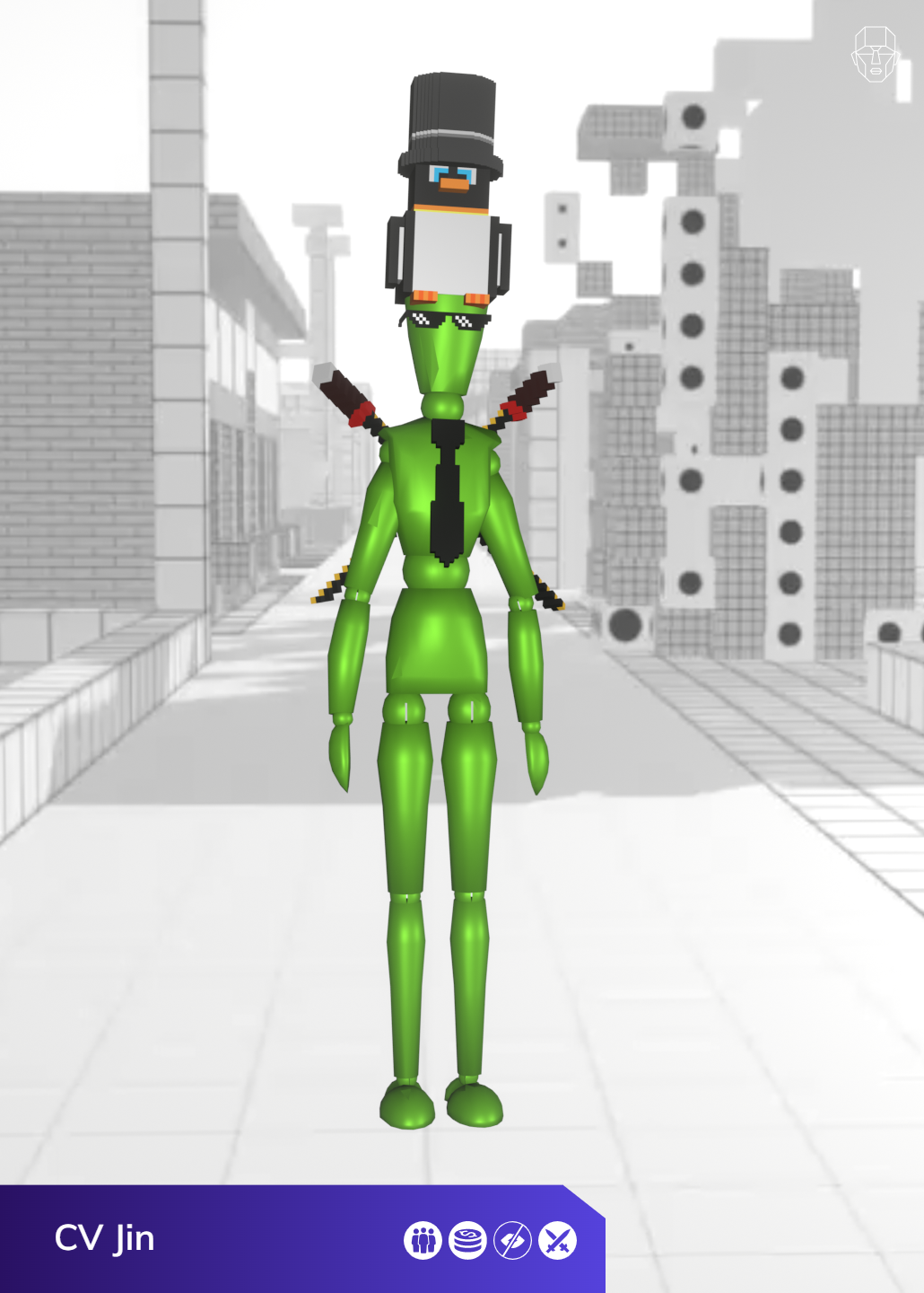 openvoxels.eth Ethereum Name Service (ENS and .eth domain) PFP