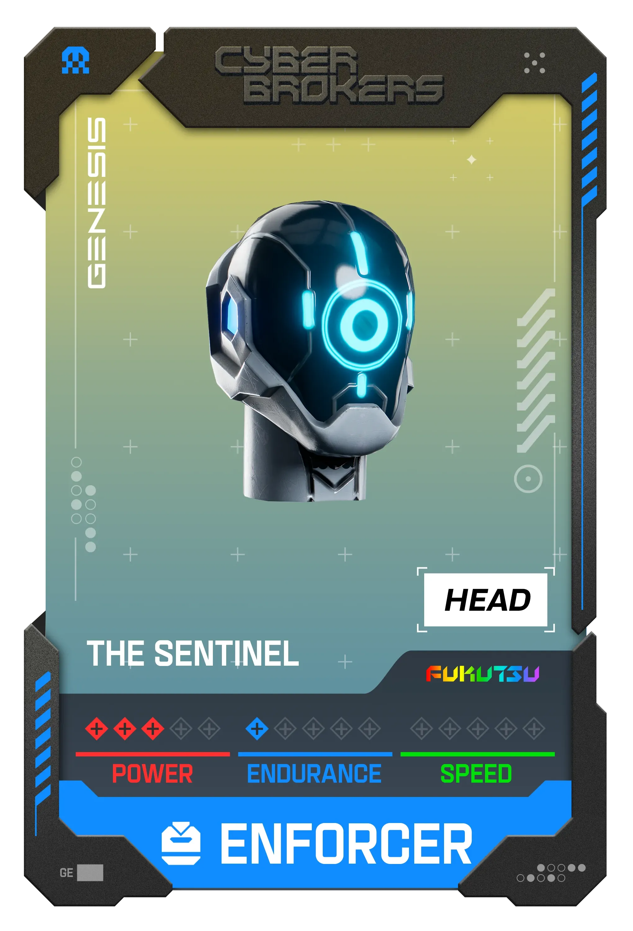 The Sentinel Enforcer Head 