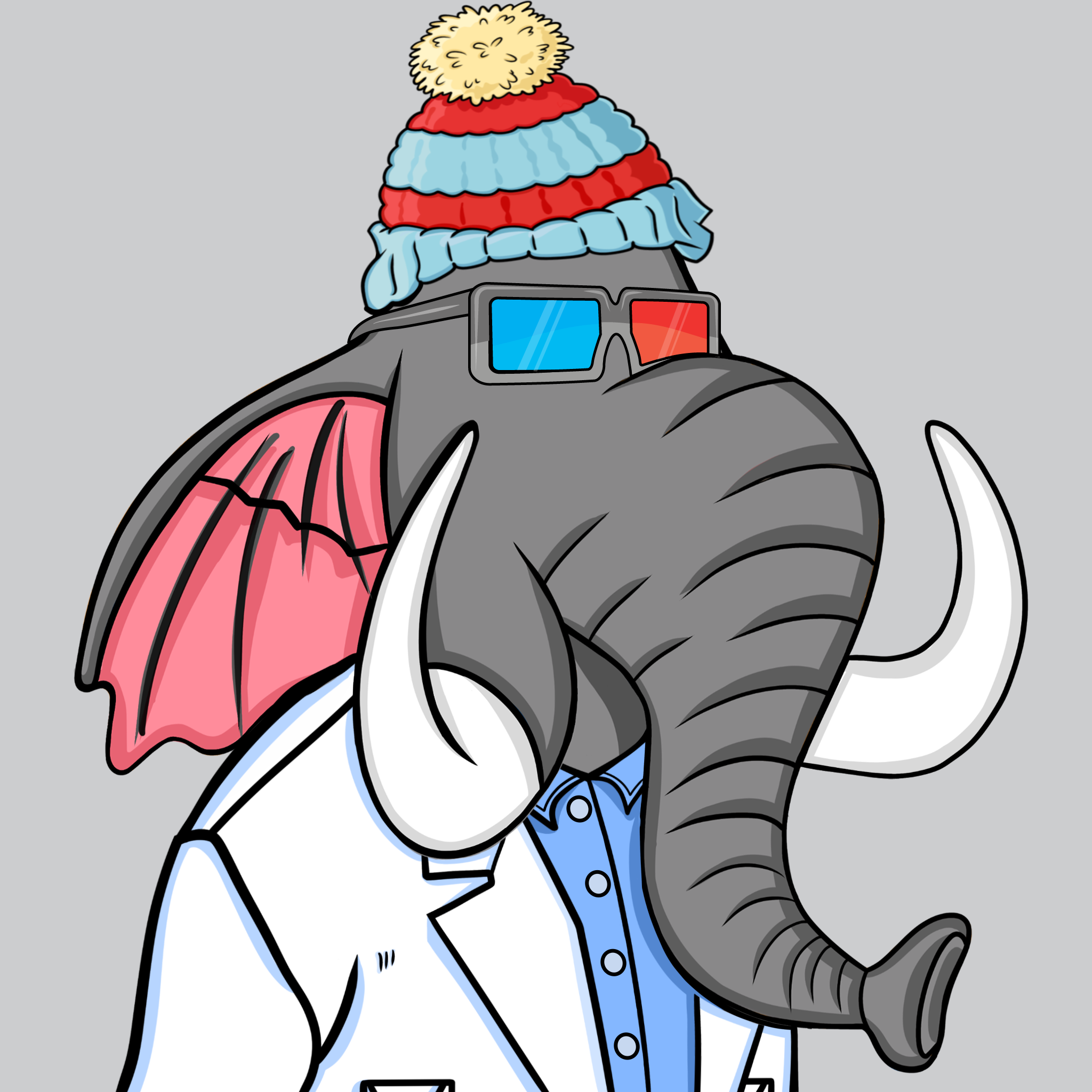 Untamed Elephant #3376