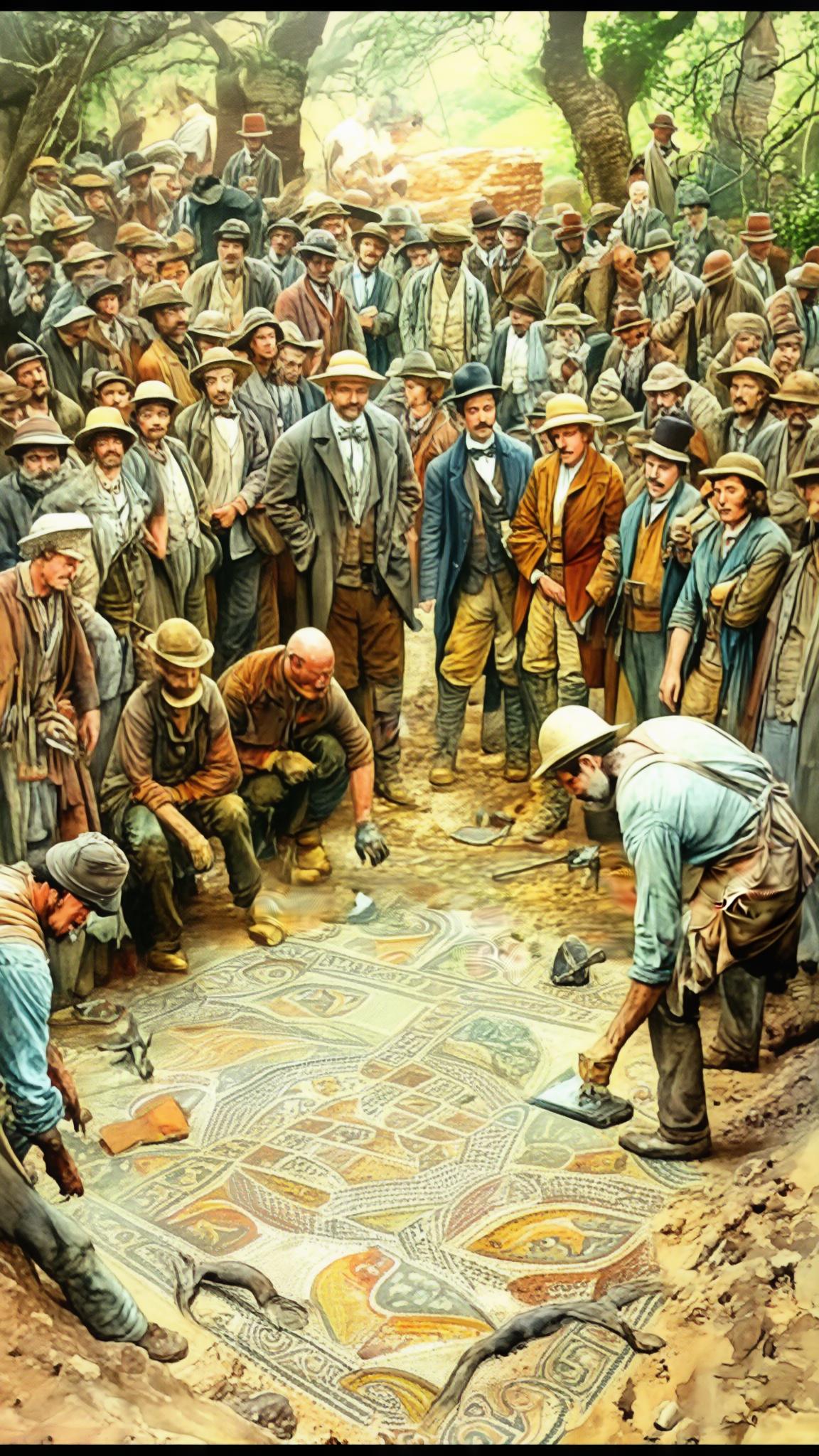 Discovery of the Road Roman Villa