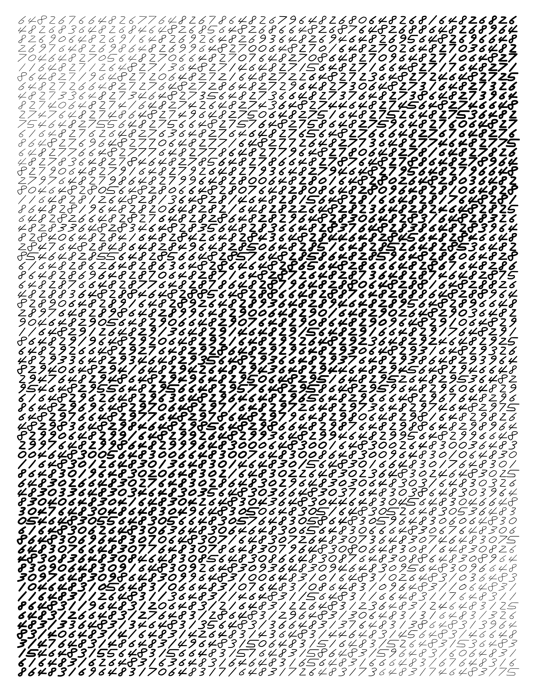 Endless (5,607,250 to Infinity) #3013