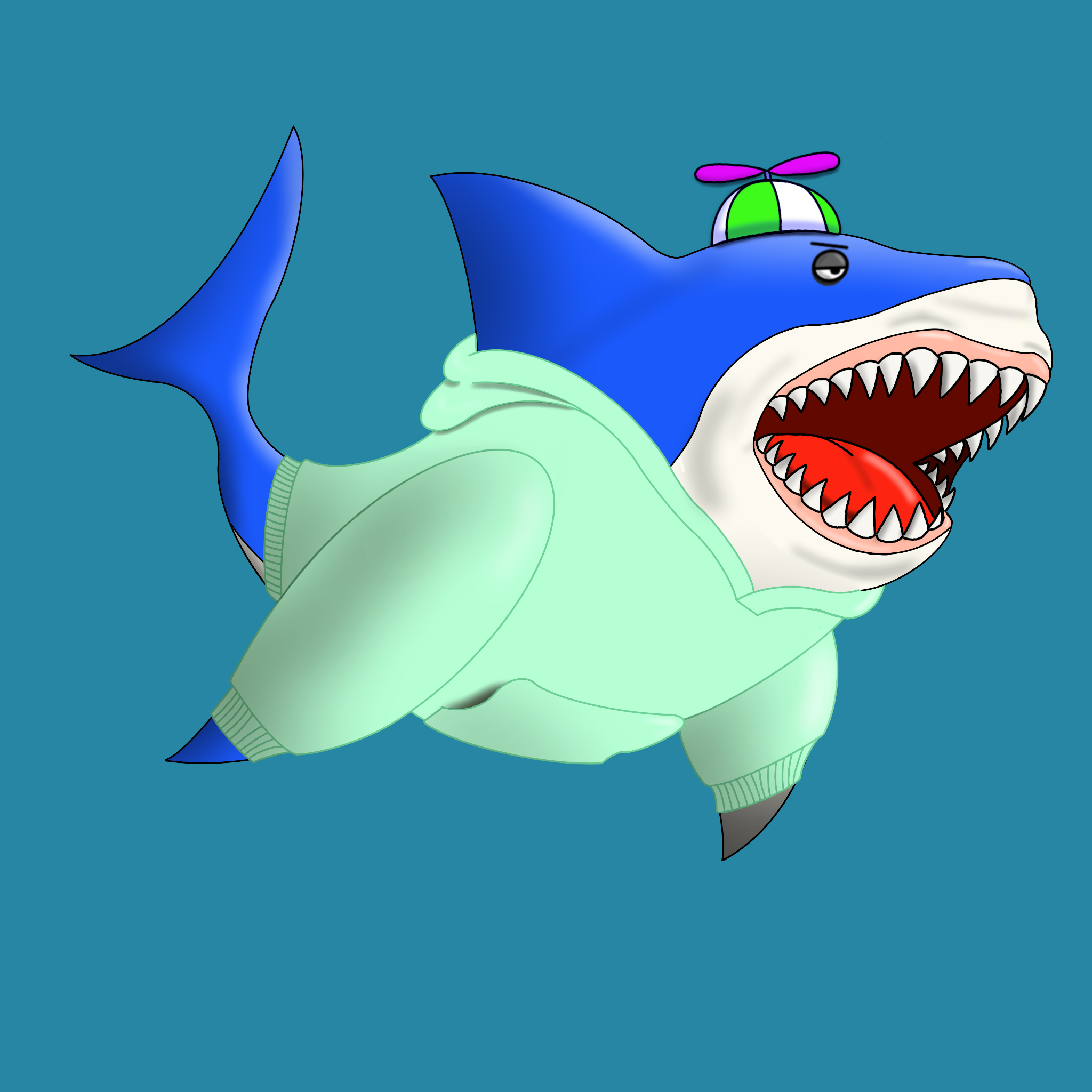 Wavy Shark #5135