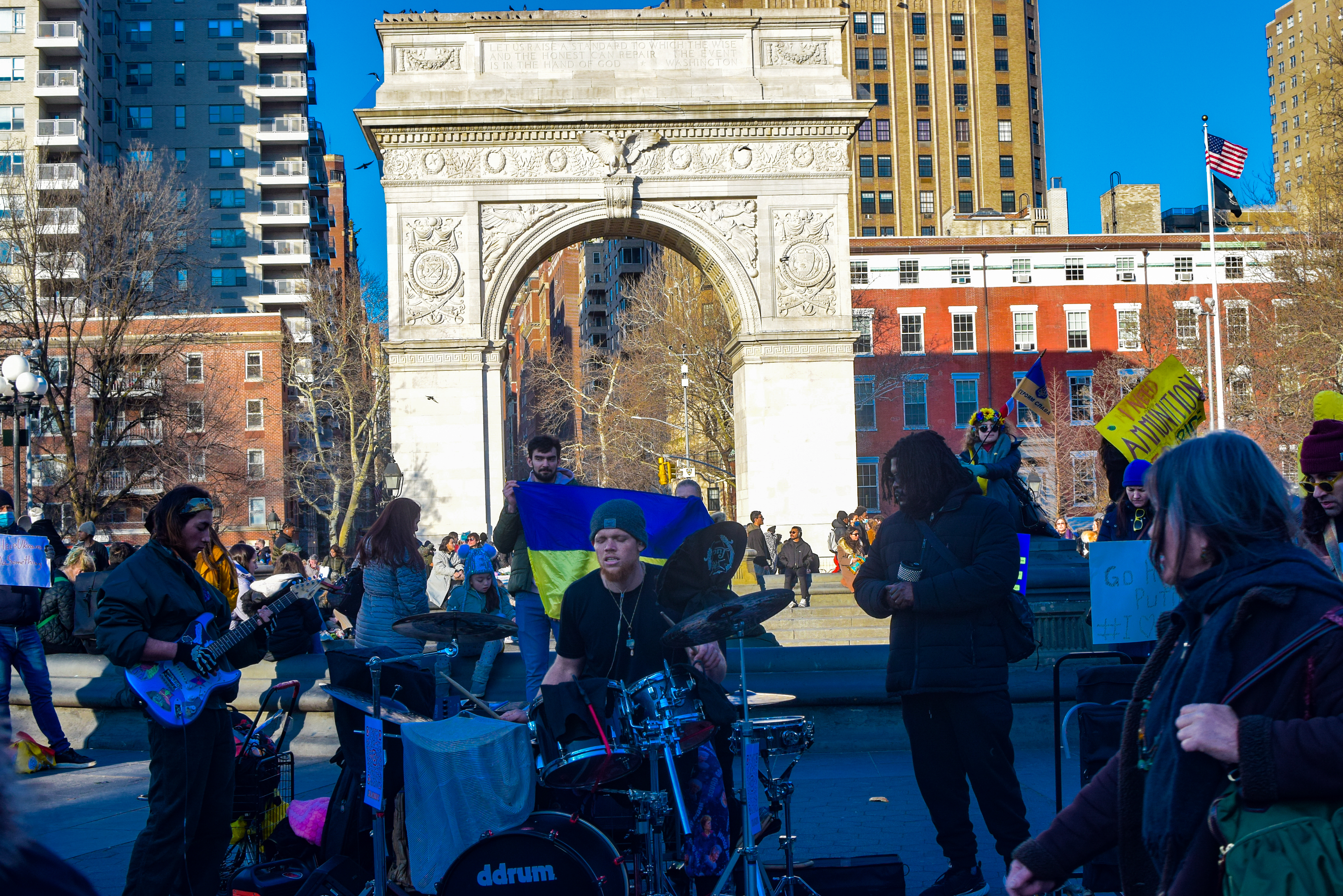 Love for Ukraine in NYC