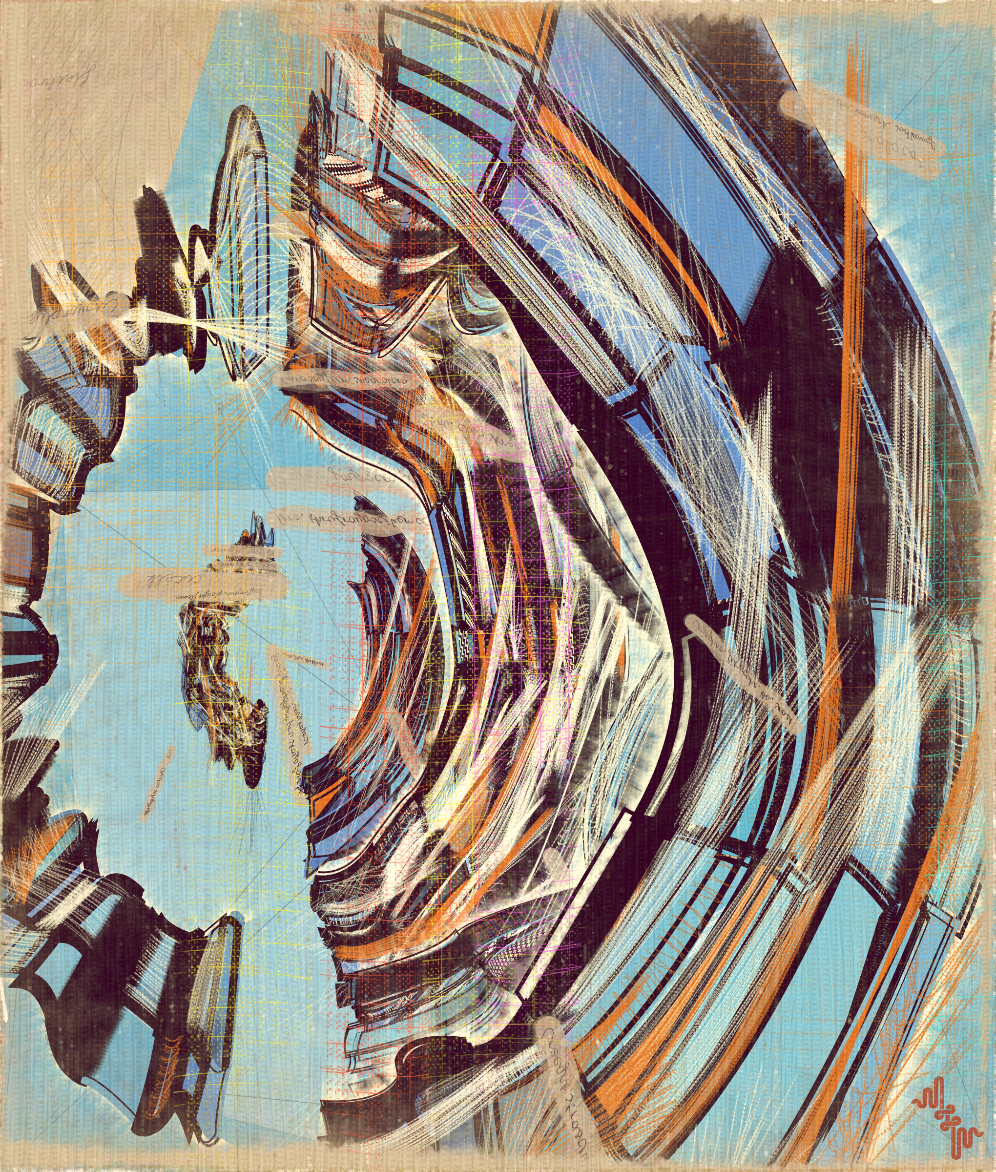 Amplitudes of Canvas #19