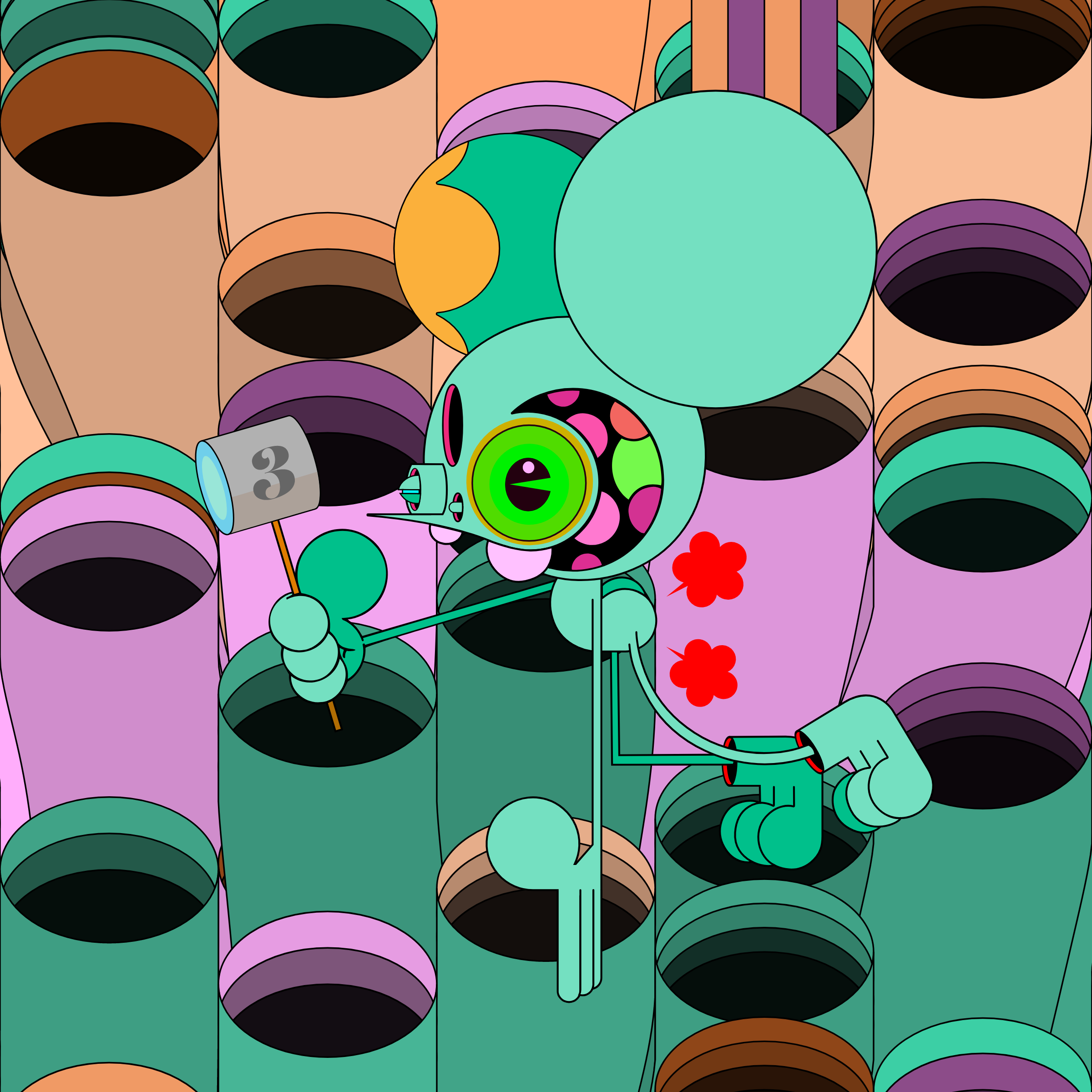 Neogen Space Monkeys #83