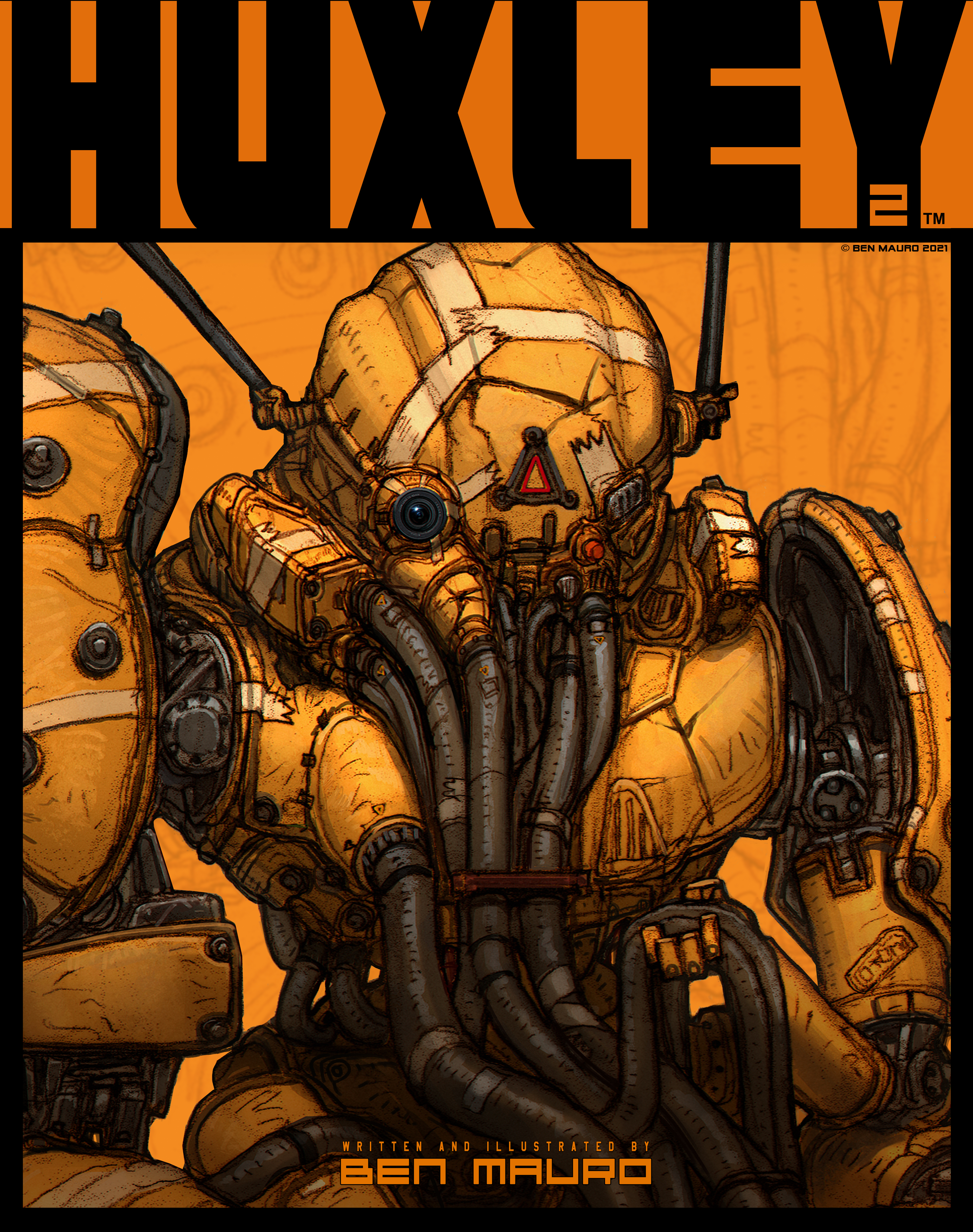HUXLEY Comic: Issue 2 - First Edition #7,839