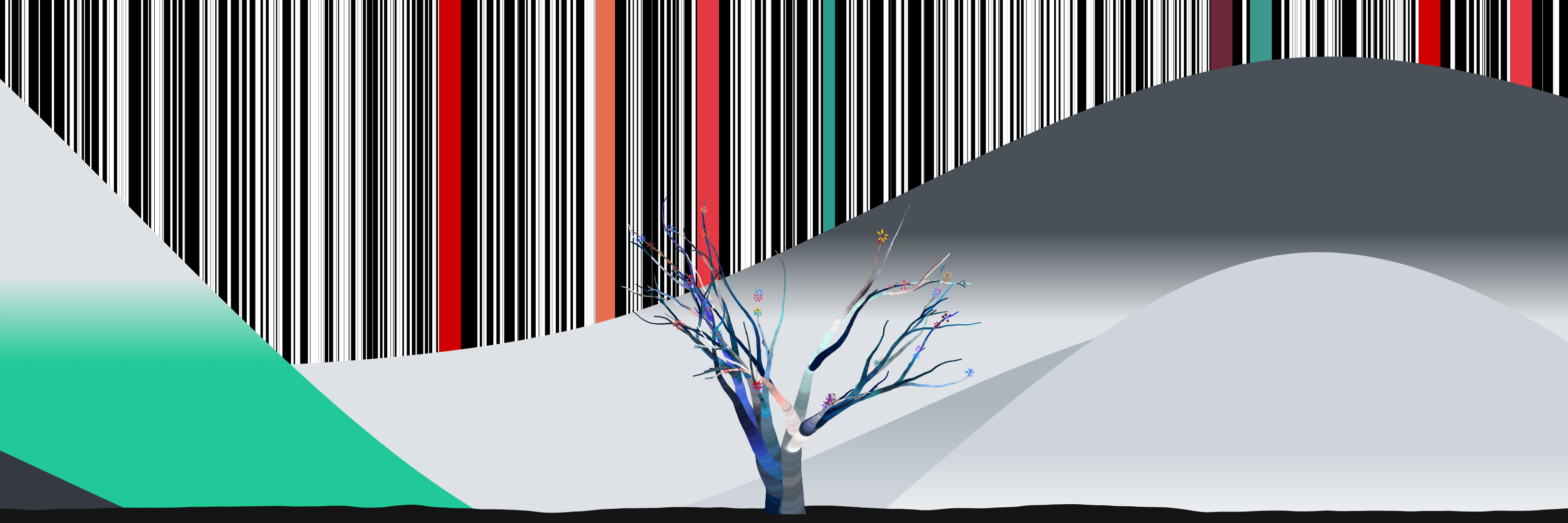 Coded Flowering Banner #052