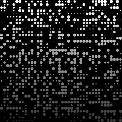 Flood of dots 